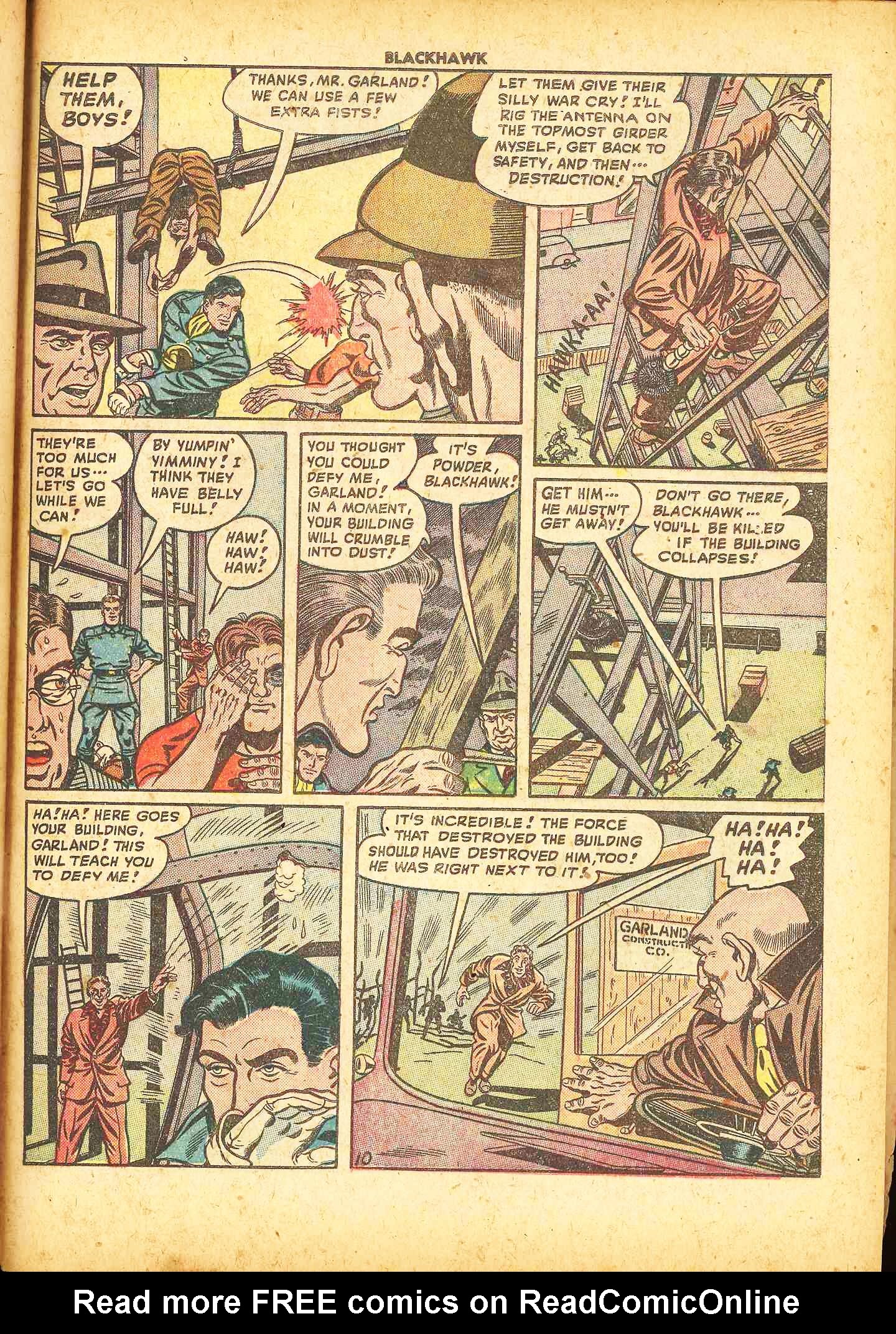 Read online Blackhawk (1957) comic -  Issue #20 - 46