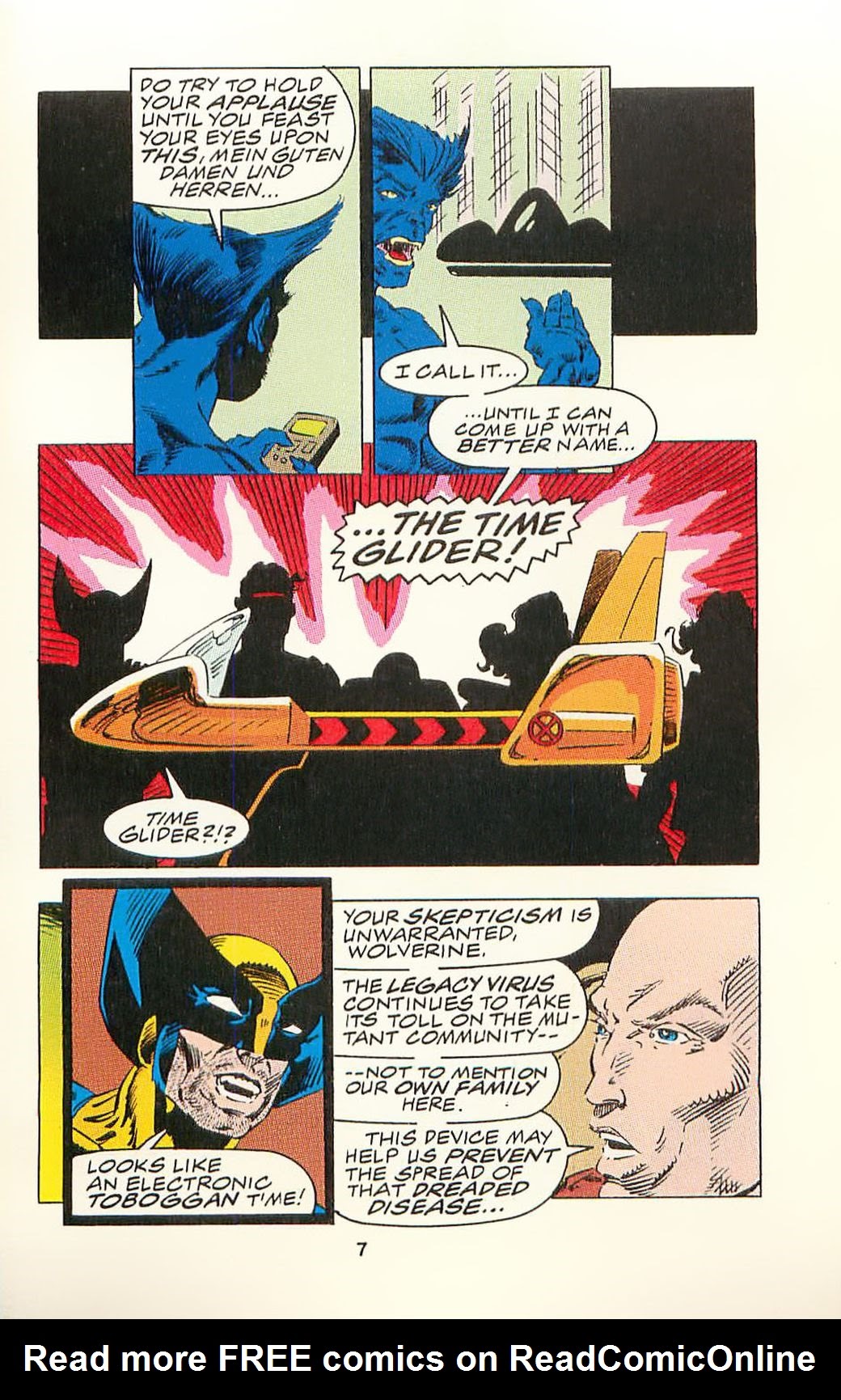 Read online X-Men: Time Gliders comic -  Issue #1 - 10
