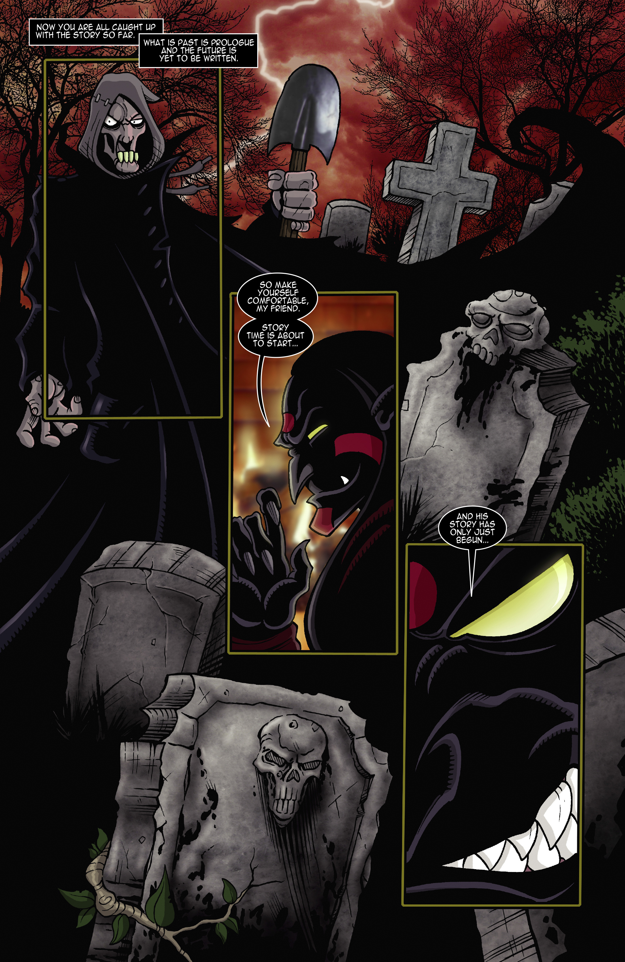 Read online The Living Corpse: Exhumed comic -  Issue #1 - 6
