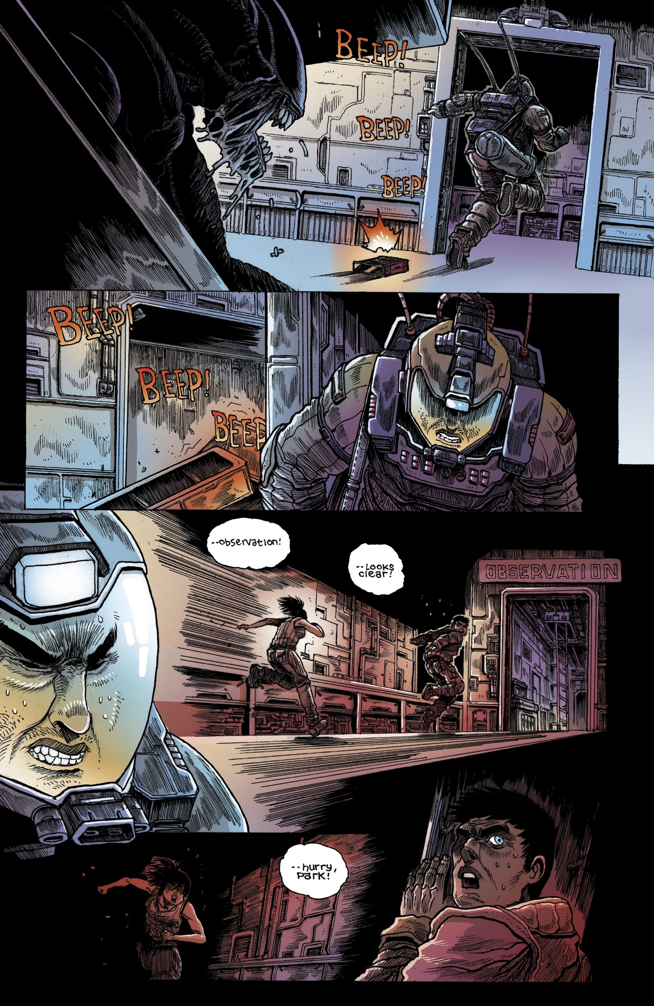 Read online Aliens: Dead Orbit comic -  Issue #4 - 10