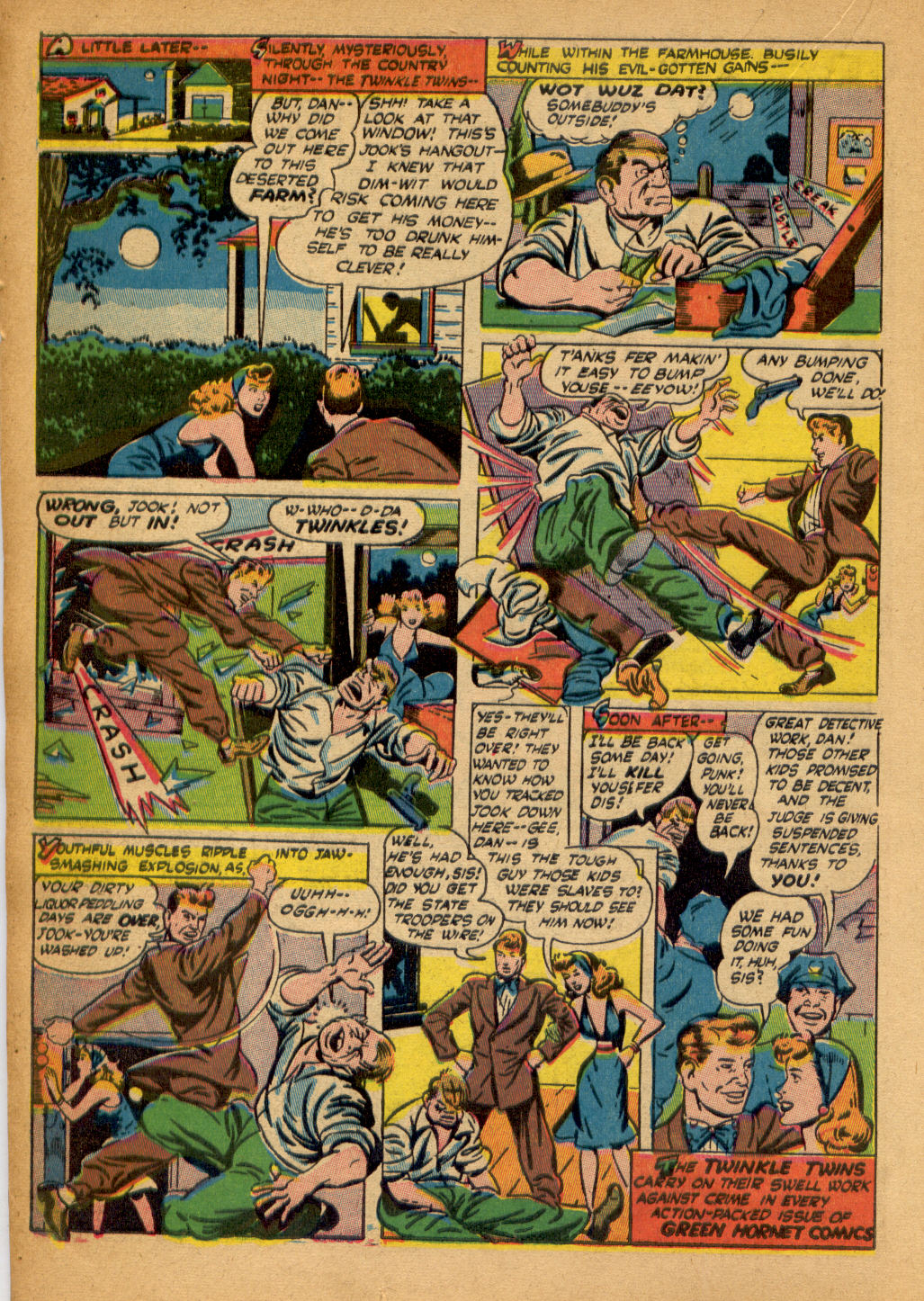 Read online Green Hornet Comics comic -  Issue #28 - 29