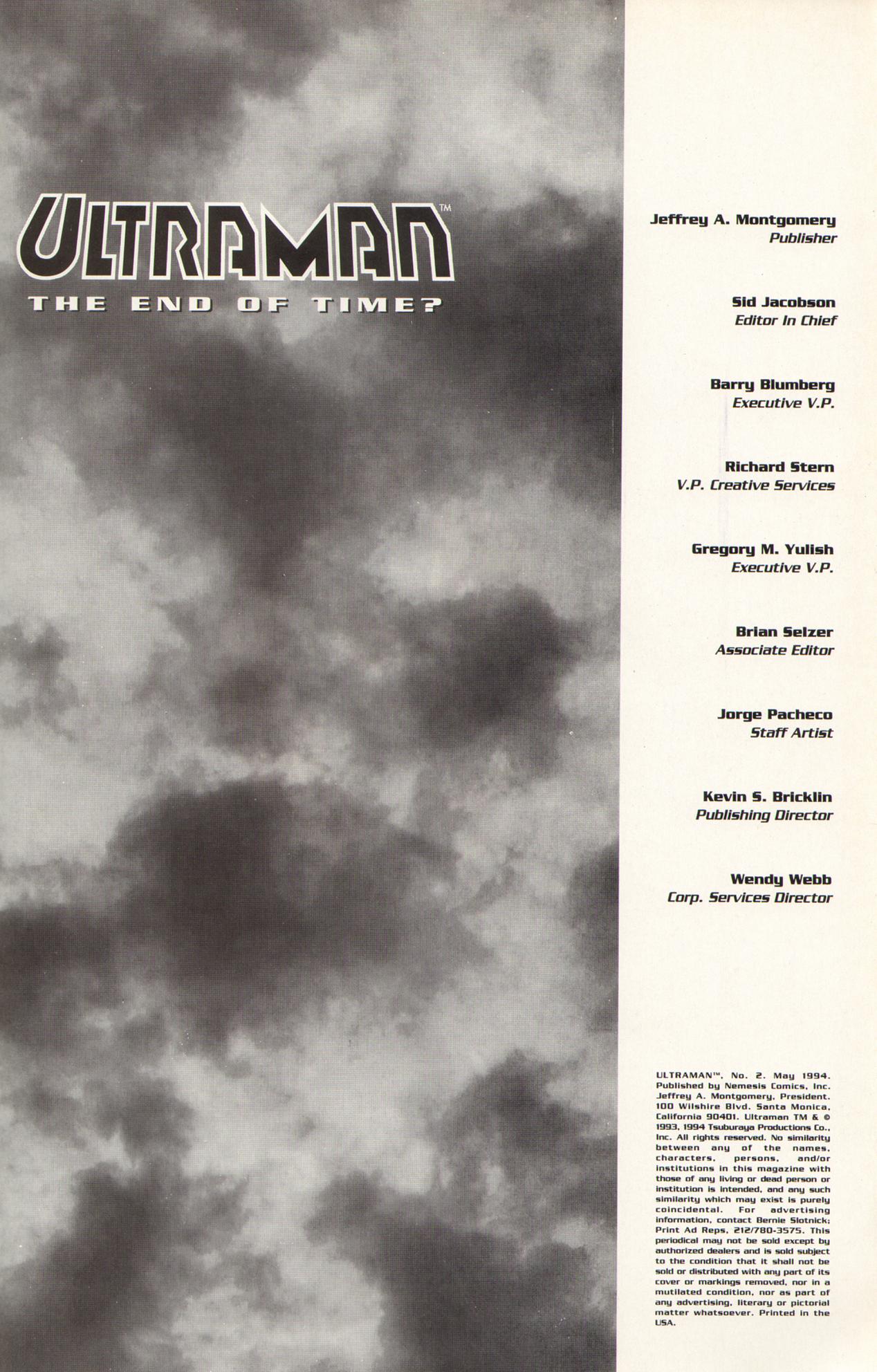 Read online Ultraman (1994) comic -  Issue #2 - 34
