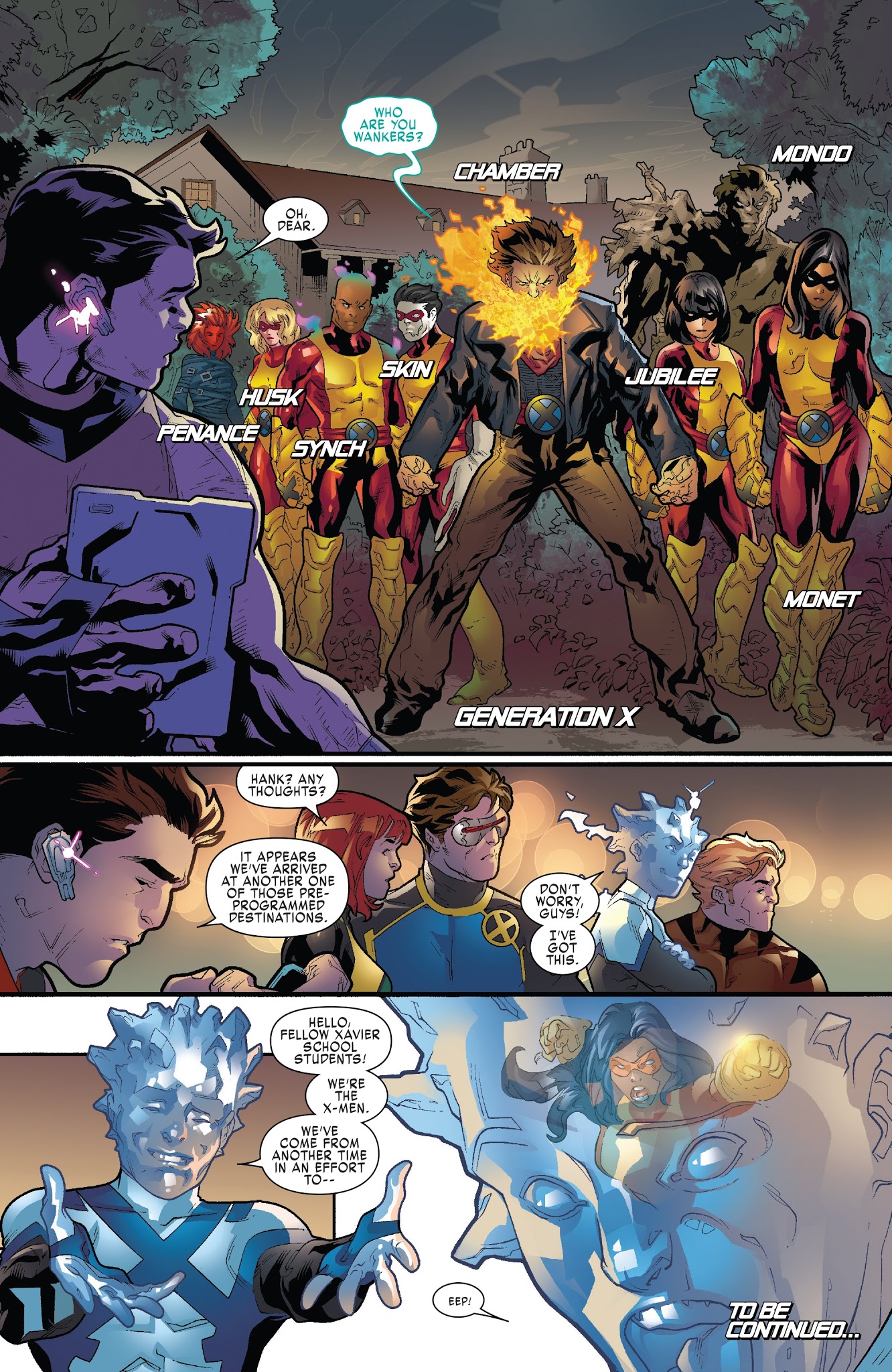 Read online X-Men: Blue comic -  Issue #17 - 20