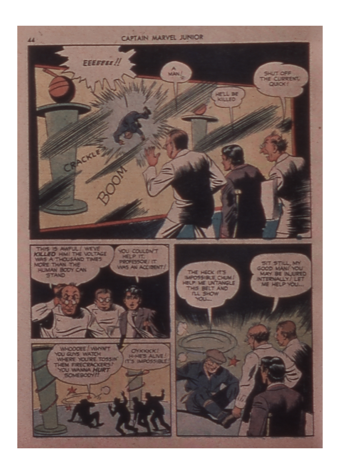 Read online Captain Marvel, Jr. comic -  Issue #7 - 44