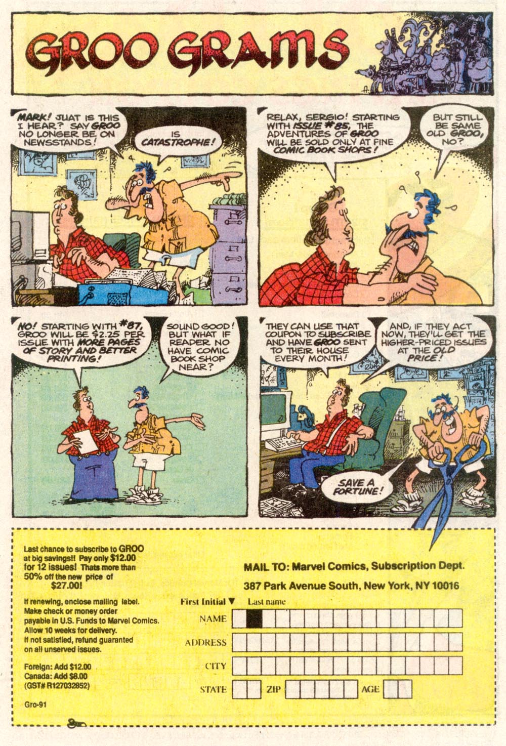 Read online Sergio Aragonés Groo the Wanderer comic -  Issue #84 - 24