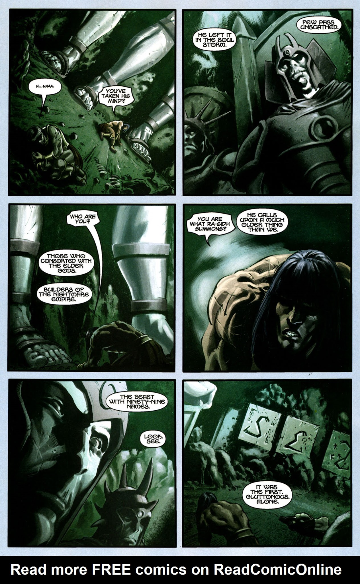 Read online Conan and the Midnight God comic -  Issue #5 - 4