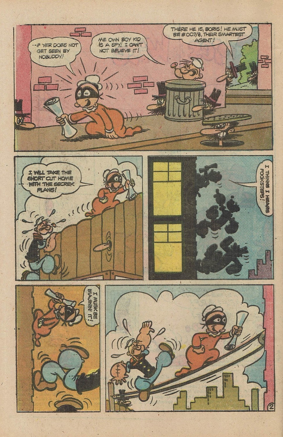 Read online Popeye (1948) comic -  Issue #132 - 4