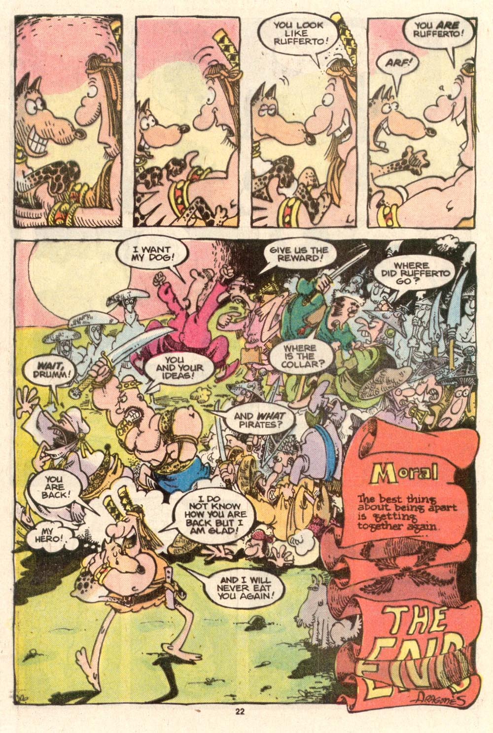Read online Sergio Aragonés Groo the Wanderer comic -  Issue #39 - 23