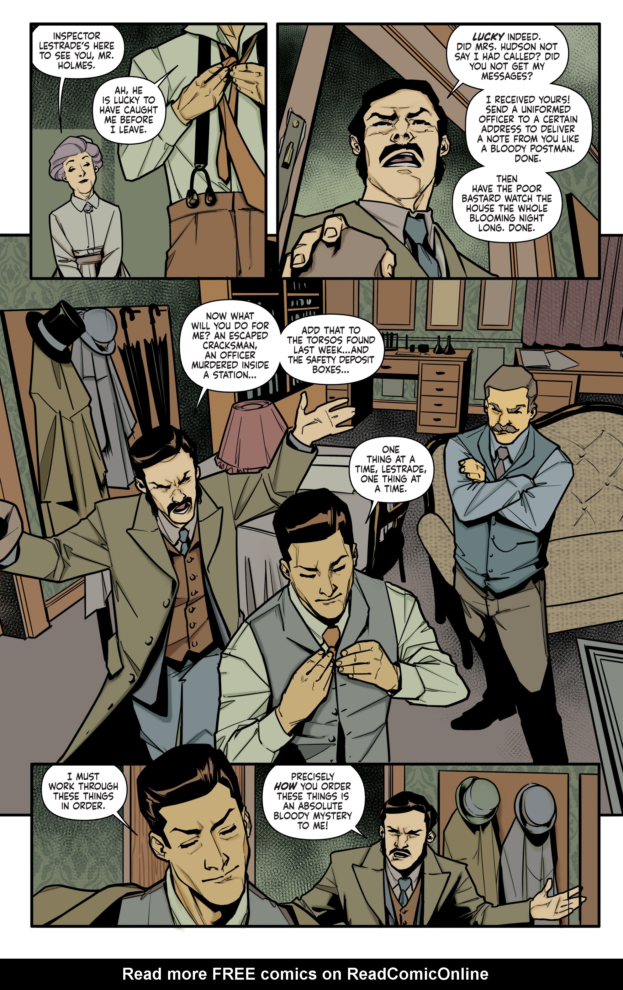 Read online Sherlock Holmes: The Vanishing Man comic -  Issue # _TPB 1 - 54