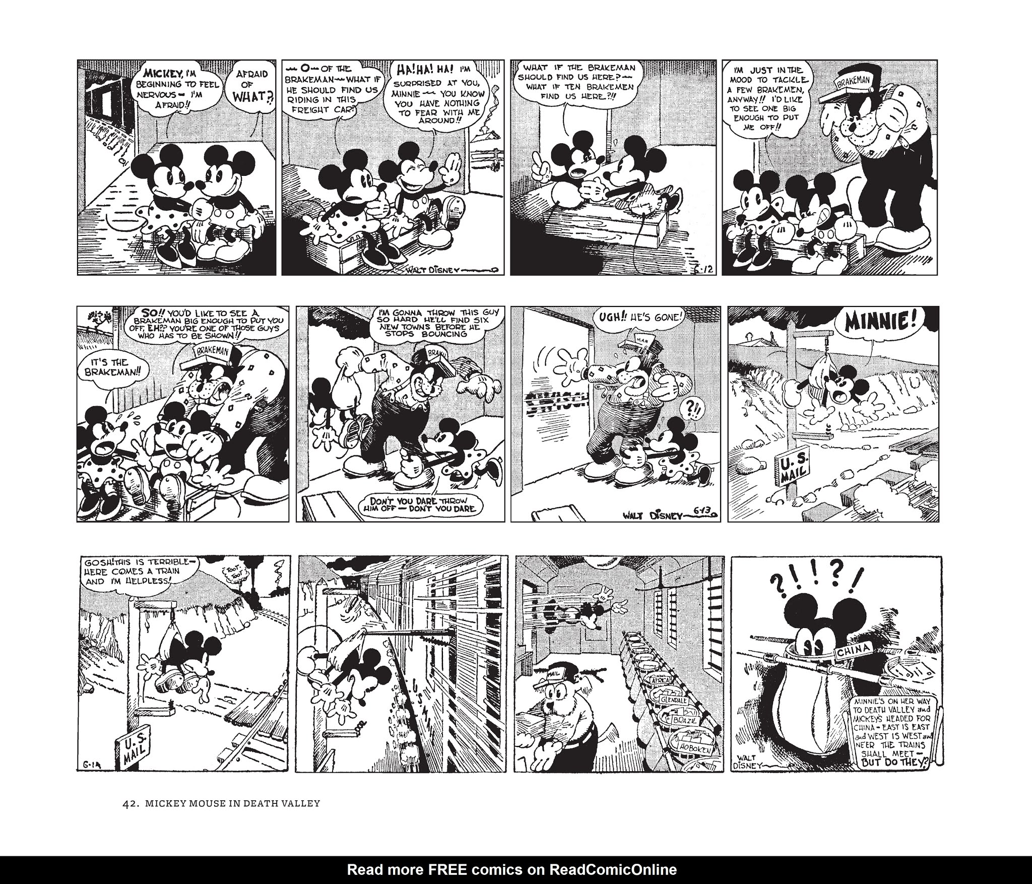 Read online Walt Disney's Mickey Mouse by Floyd Gottfredson comic -  Issue # TPB 1 (Part 1) - 42