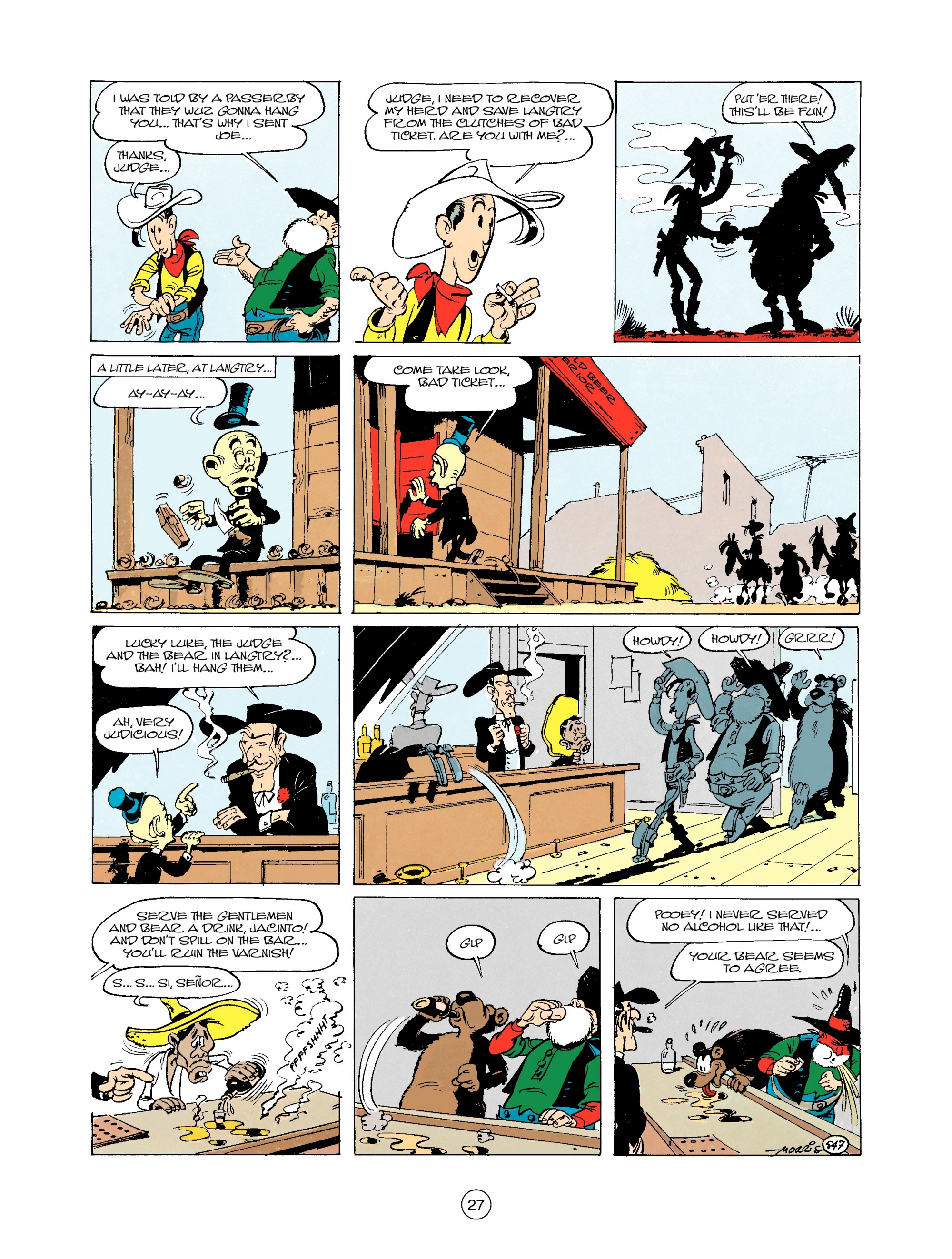 Read online A Lucky Luke Adventure comic -  Issue #24 - 27