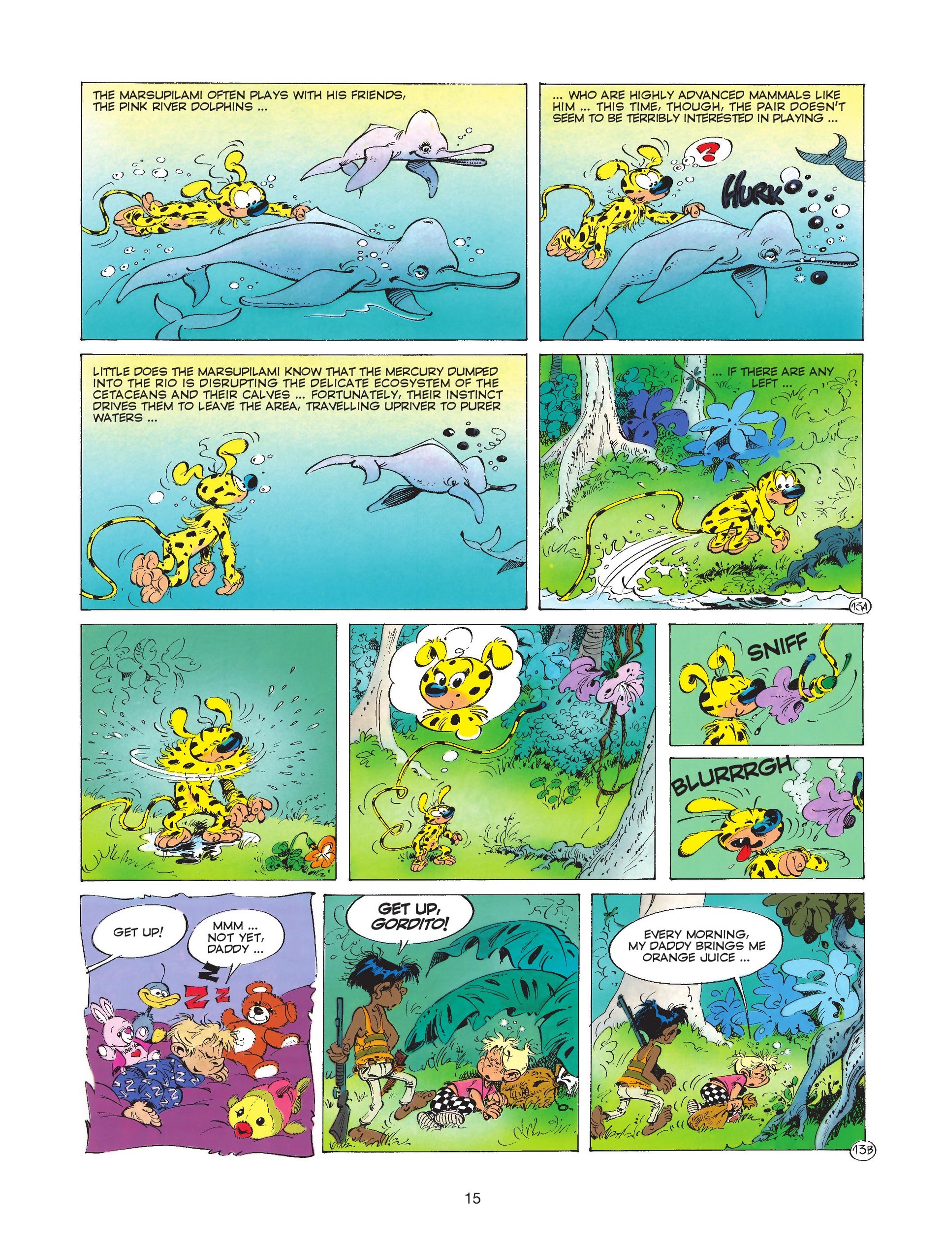 Read online Marsupilami comic -  Issue #7 - 17