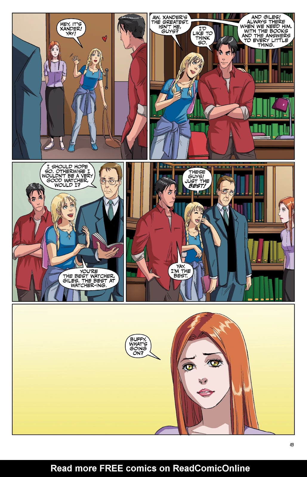 Buffy: The High School Years - Freaks & Geeks issue Full - Page 50