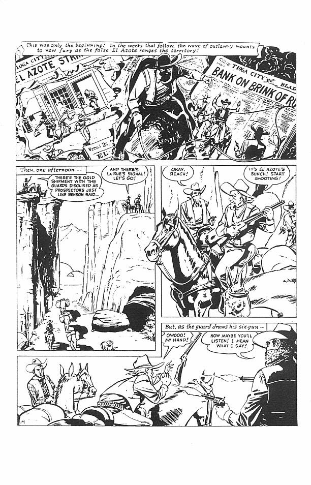 Read online Great American Western comic -  Issue #6 - 16