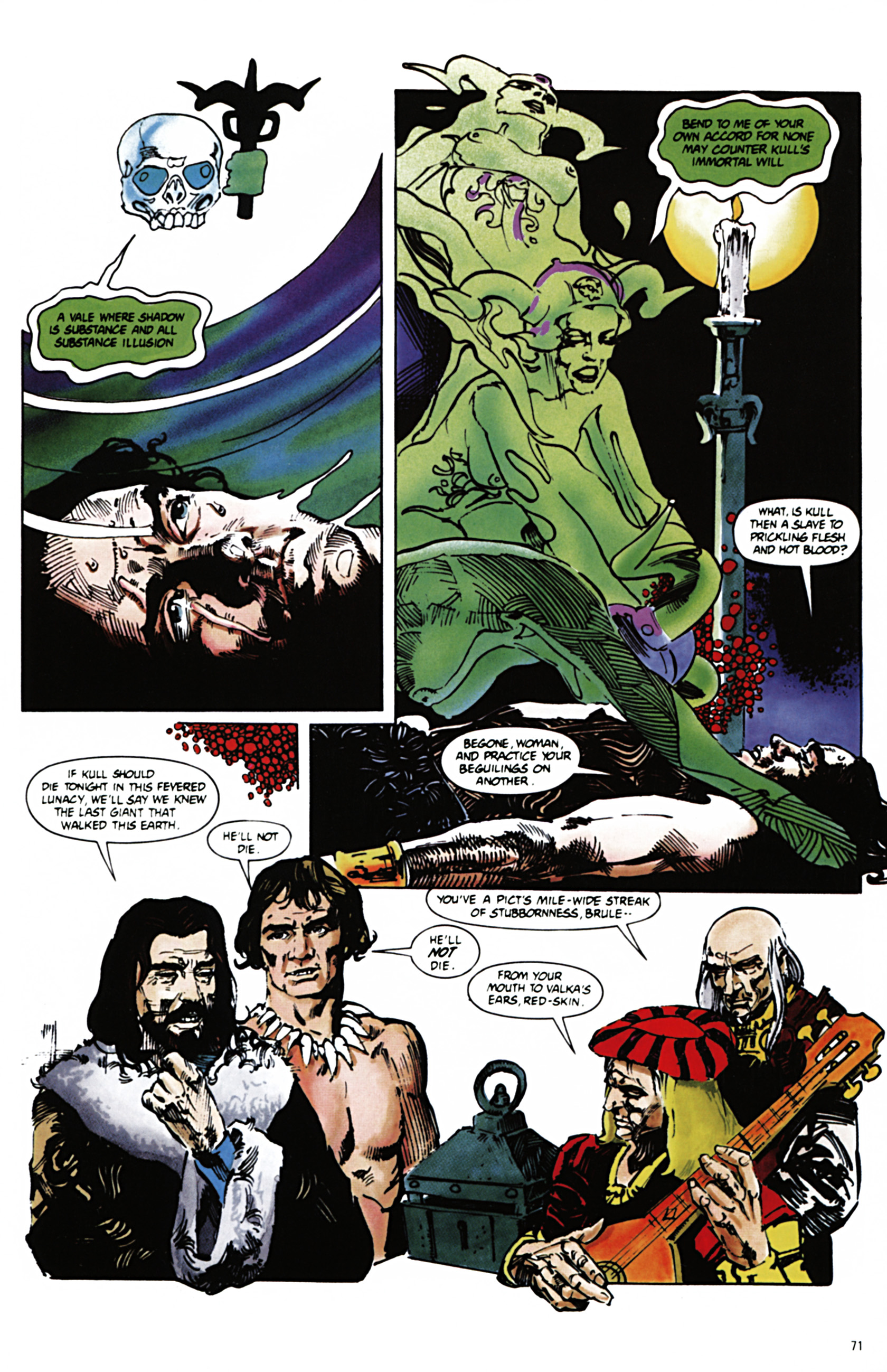 Read online Robert E. Howard's Savage Sword comic -  Issue #3 - 73