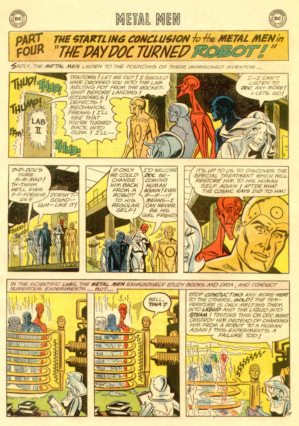 Read online Metal Men (1963) comic -  Issue #6 - 26