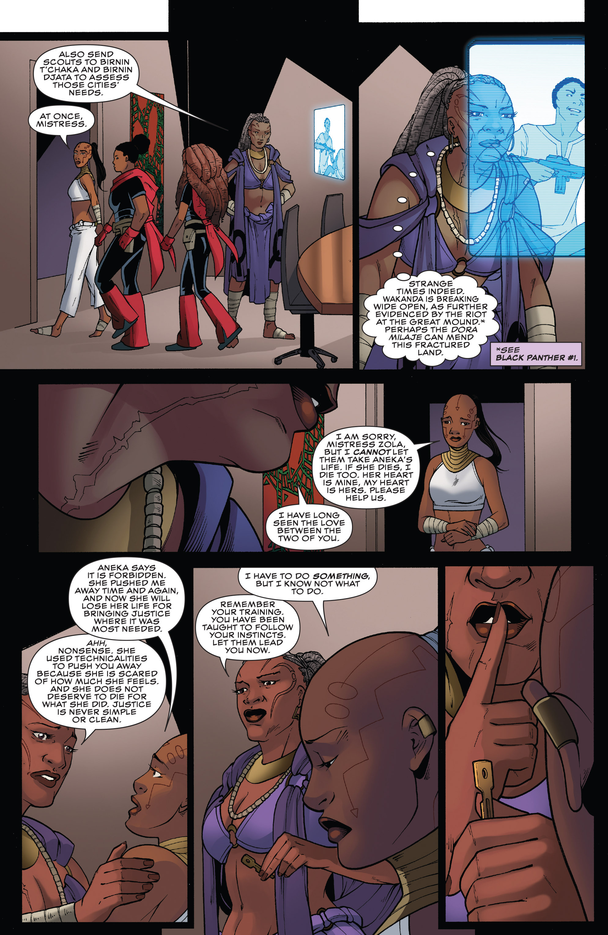 Read online Black Panther: World of Wakanda comic -  Issue #5 - 11