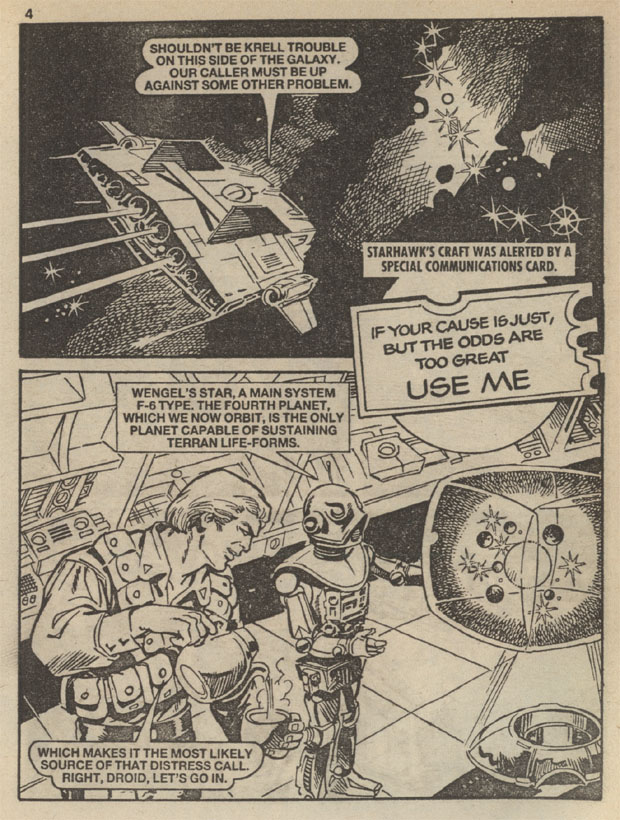 Read online Starblazer comic -  Issue #186 - 3