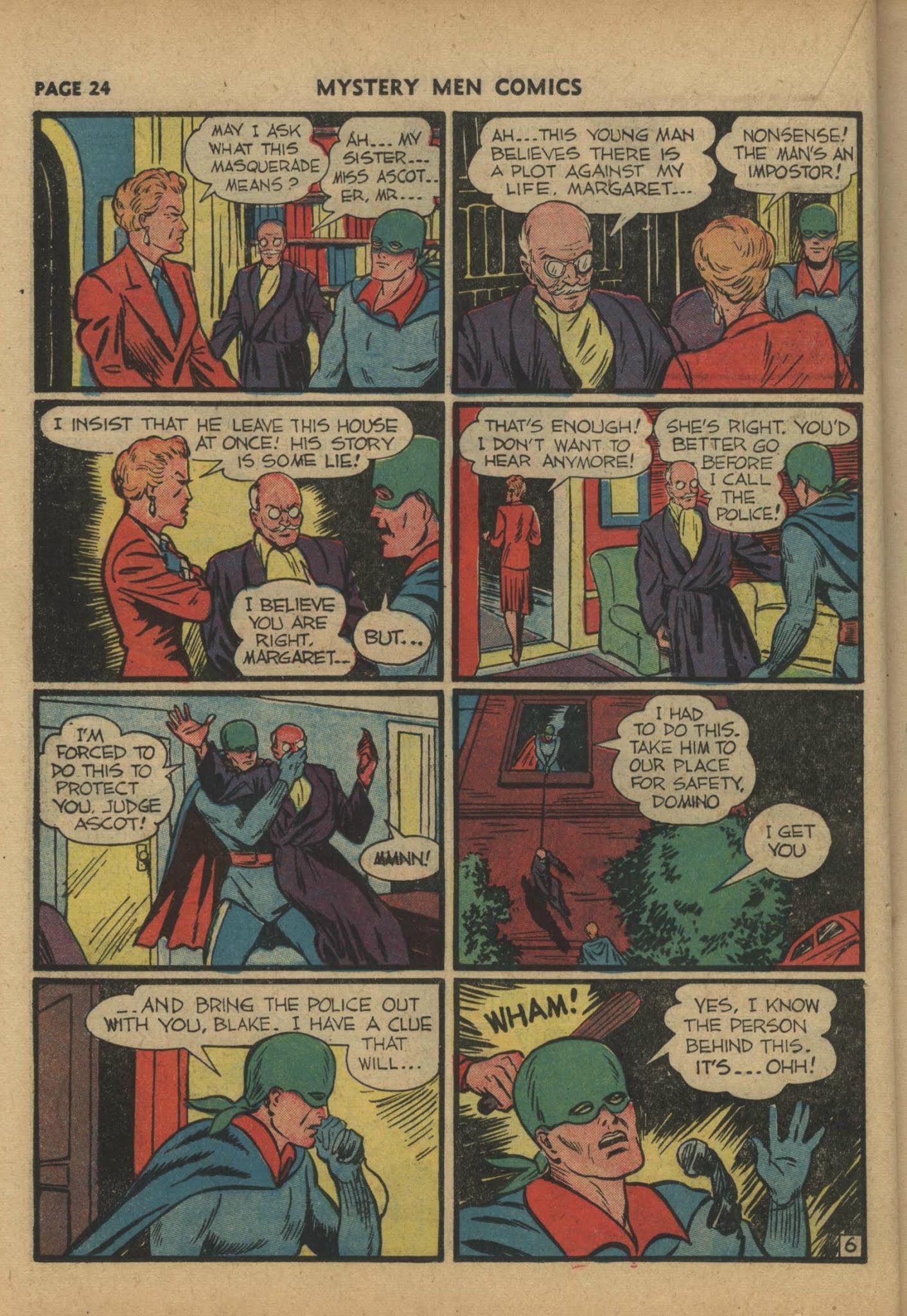 Read online Mystery Men Comics comic -  Issue #19 - 26