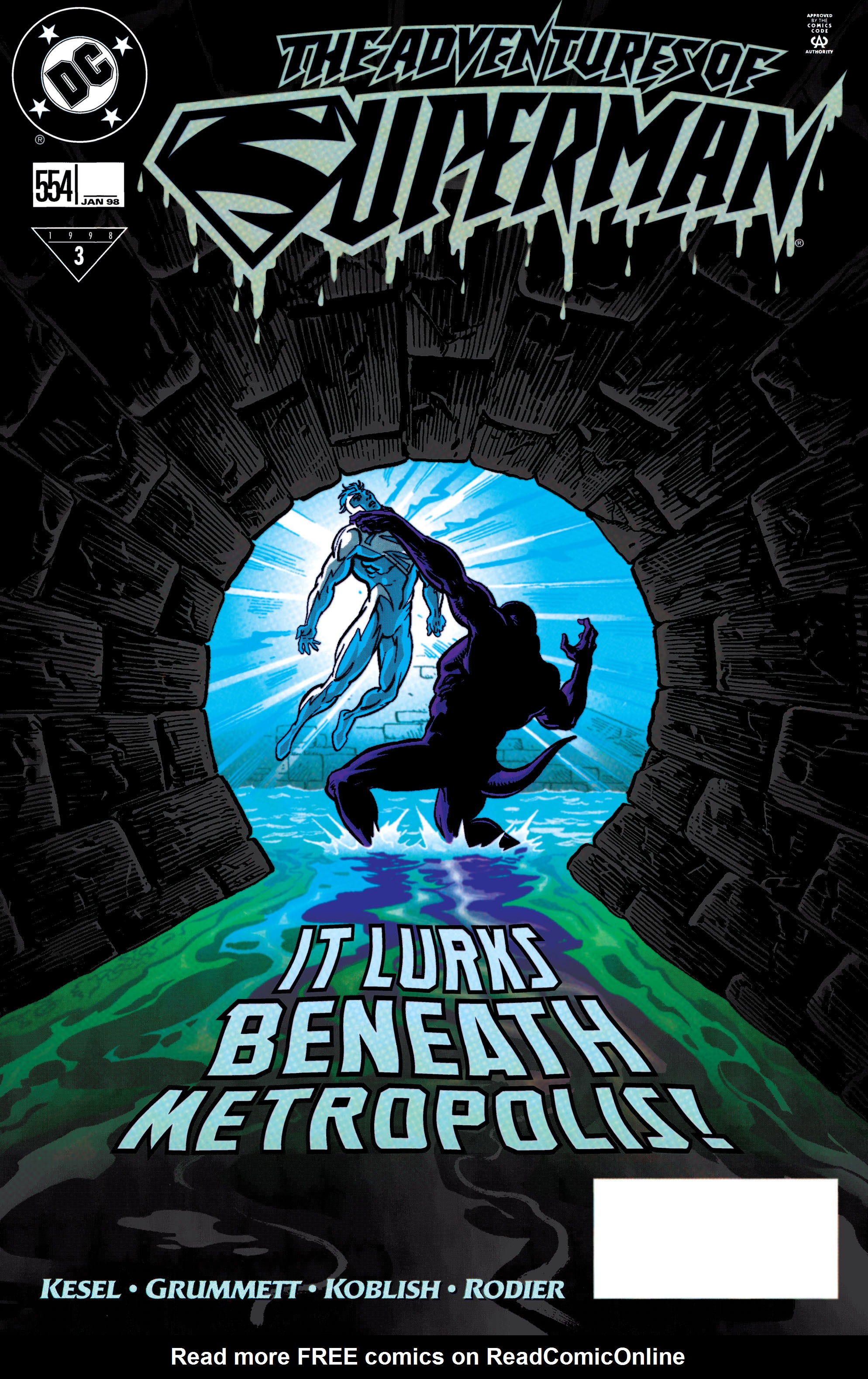 Read online Adventures of Superman (1987) comic -  Issue #554 - 1