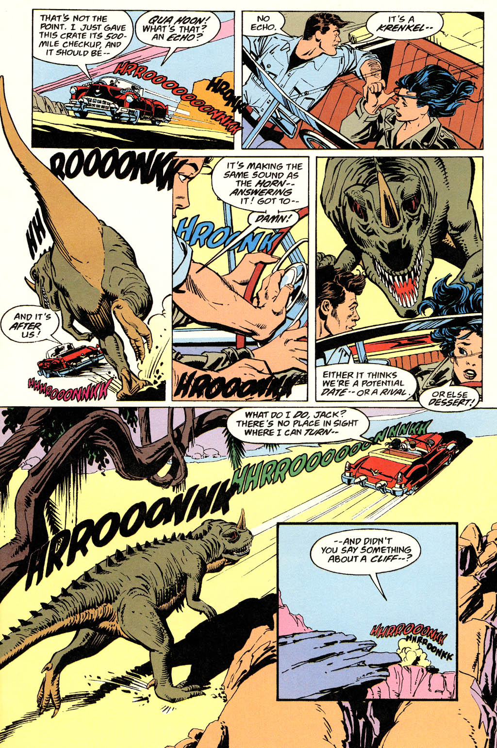 Read online Cadillacs and Dinosaurs comic -  Issue #1 - 7