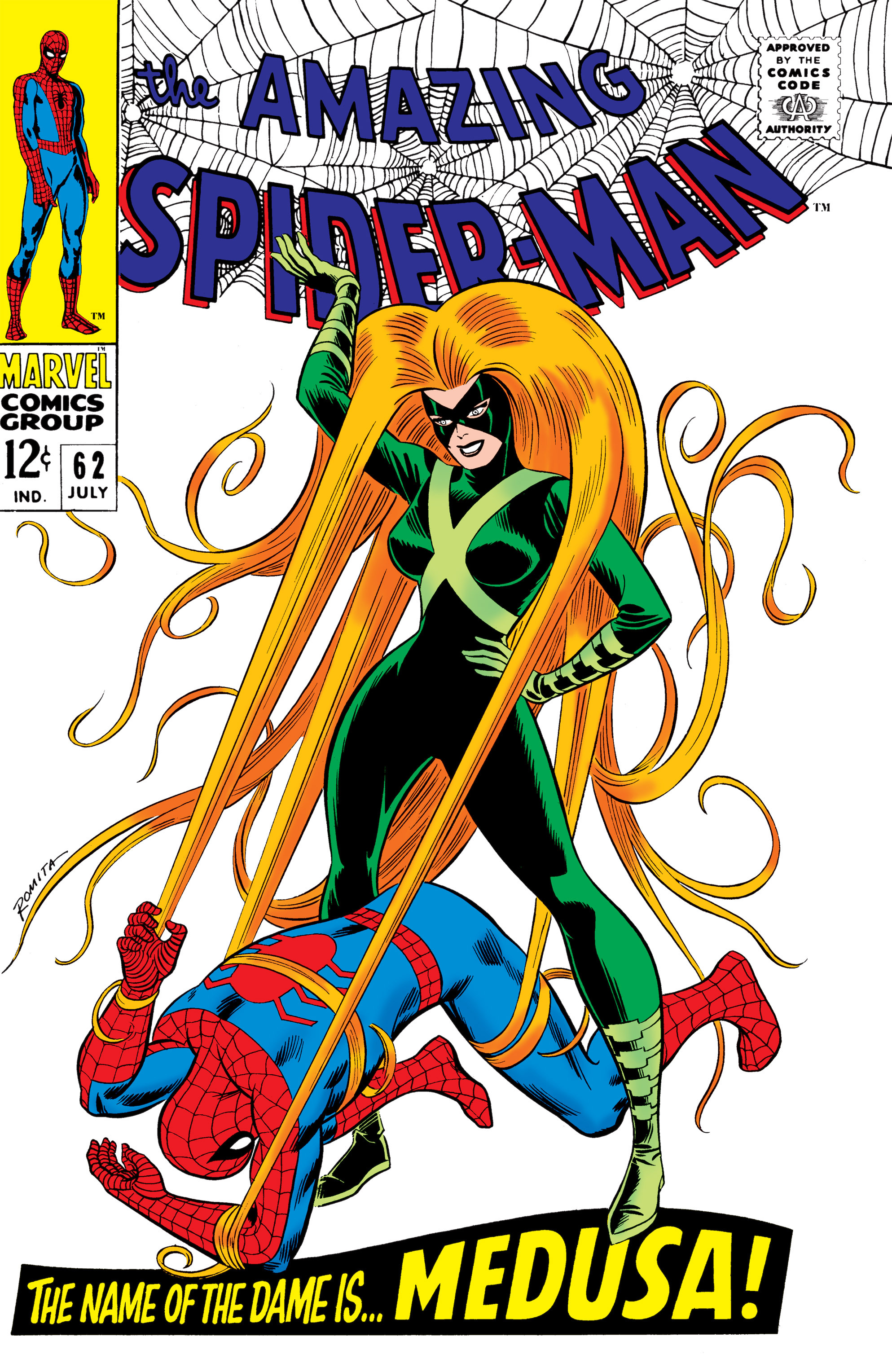 Read online The Amazing Spider-Man (1963) comic -  Issue #62 - 1