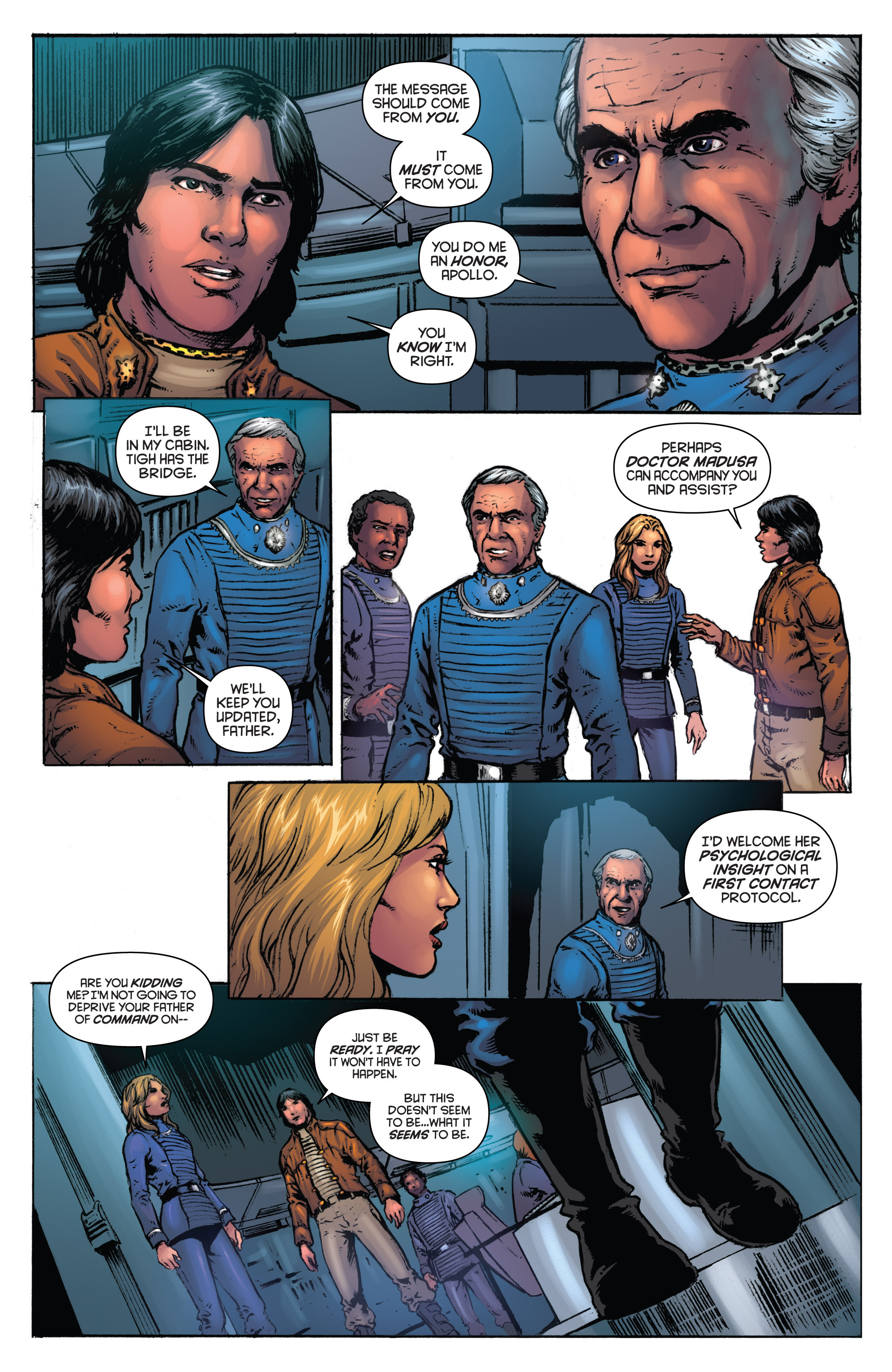 Read online Classic Battlestar Galactica (2013) comic -  Issue #9 - 8