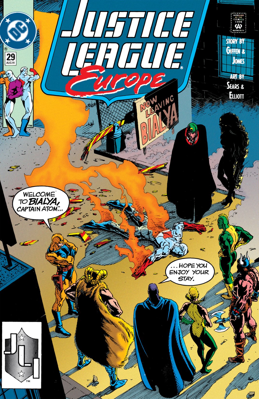 Read online Justice League Europe comic -  Issue #29 - 1