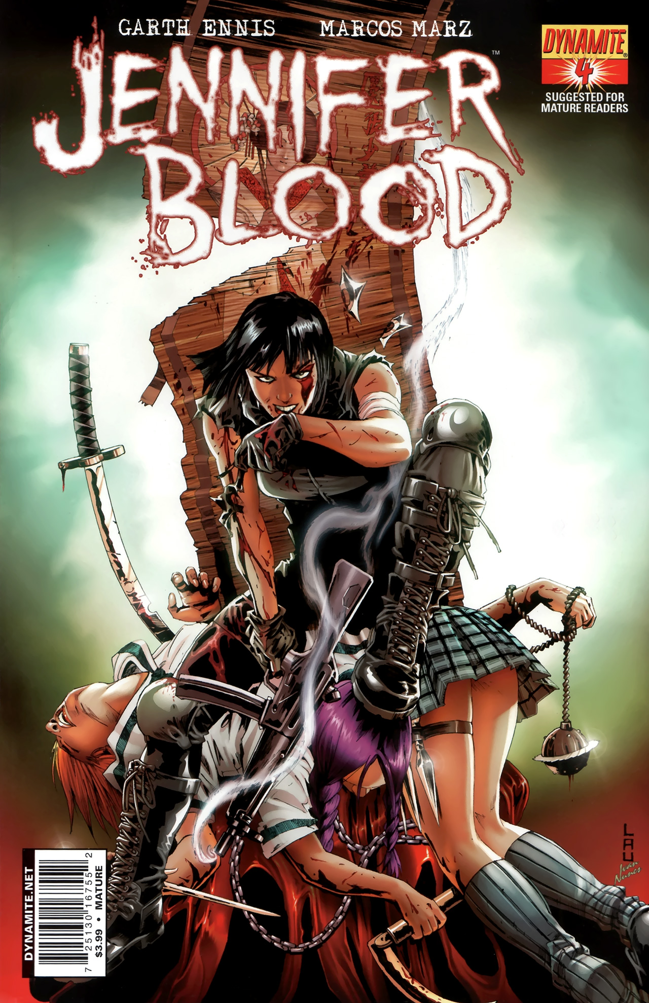 Read online Jennifer Blood comic -  Issue #4 - 2