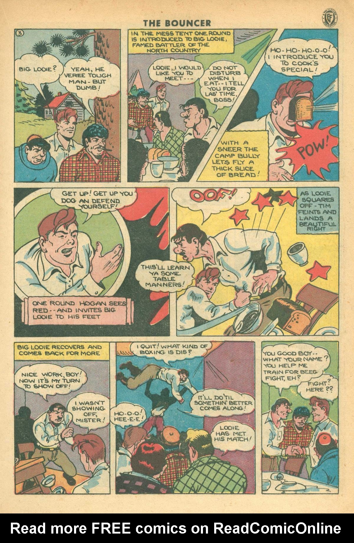 Read online The Bouncer (1944) comic -  Issue #11 - 15