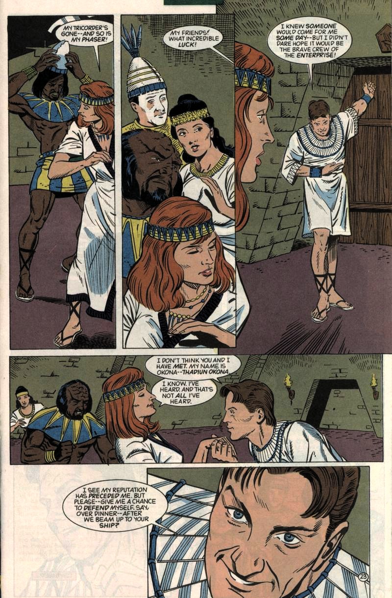 Read online Star Trek: The Next Generation (1989) comic -  Issue #25 - 24