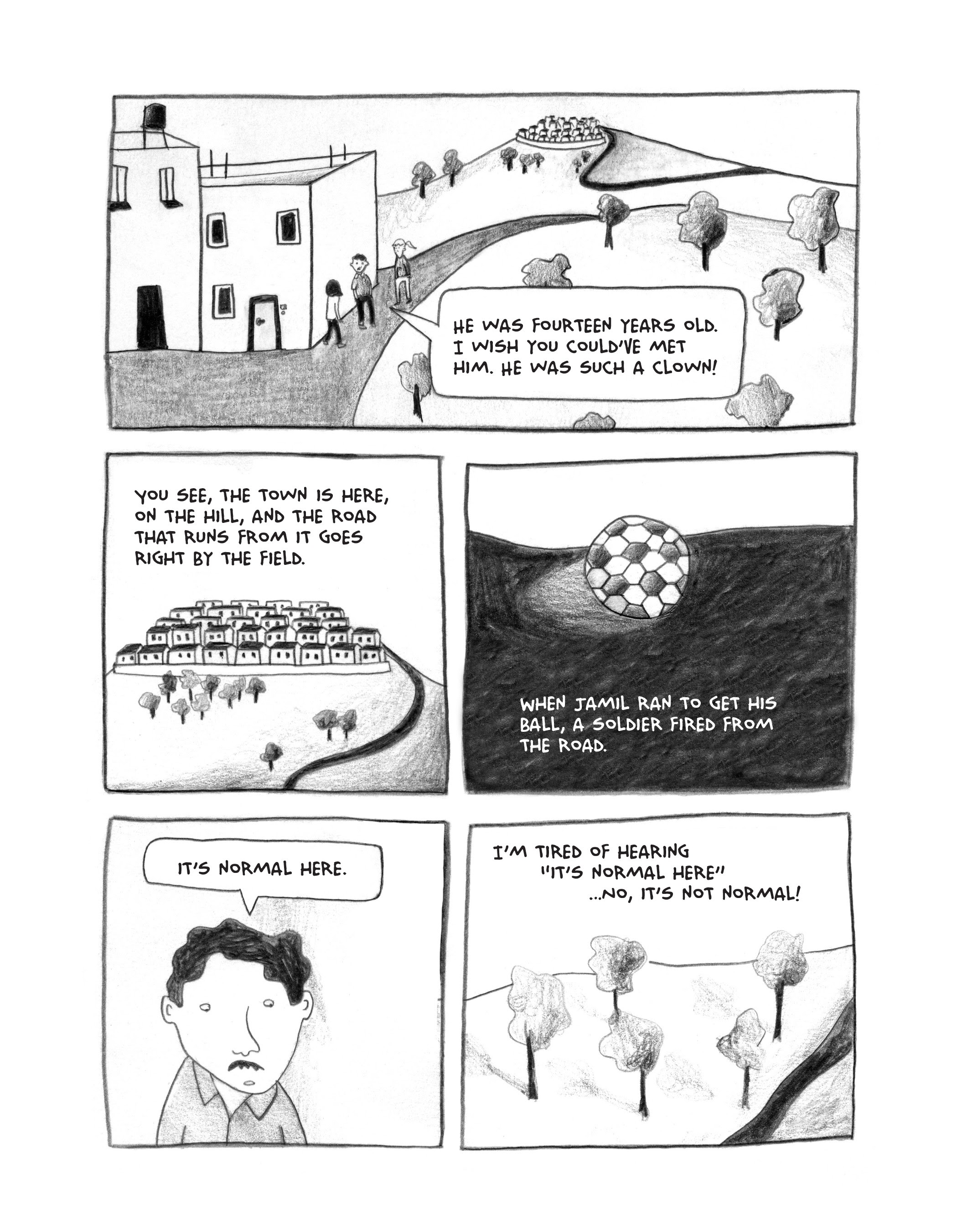 Read online Green Almonds: Letters from Palestine comic -  Issue # TPB (Part 1) - 50