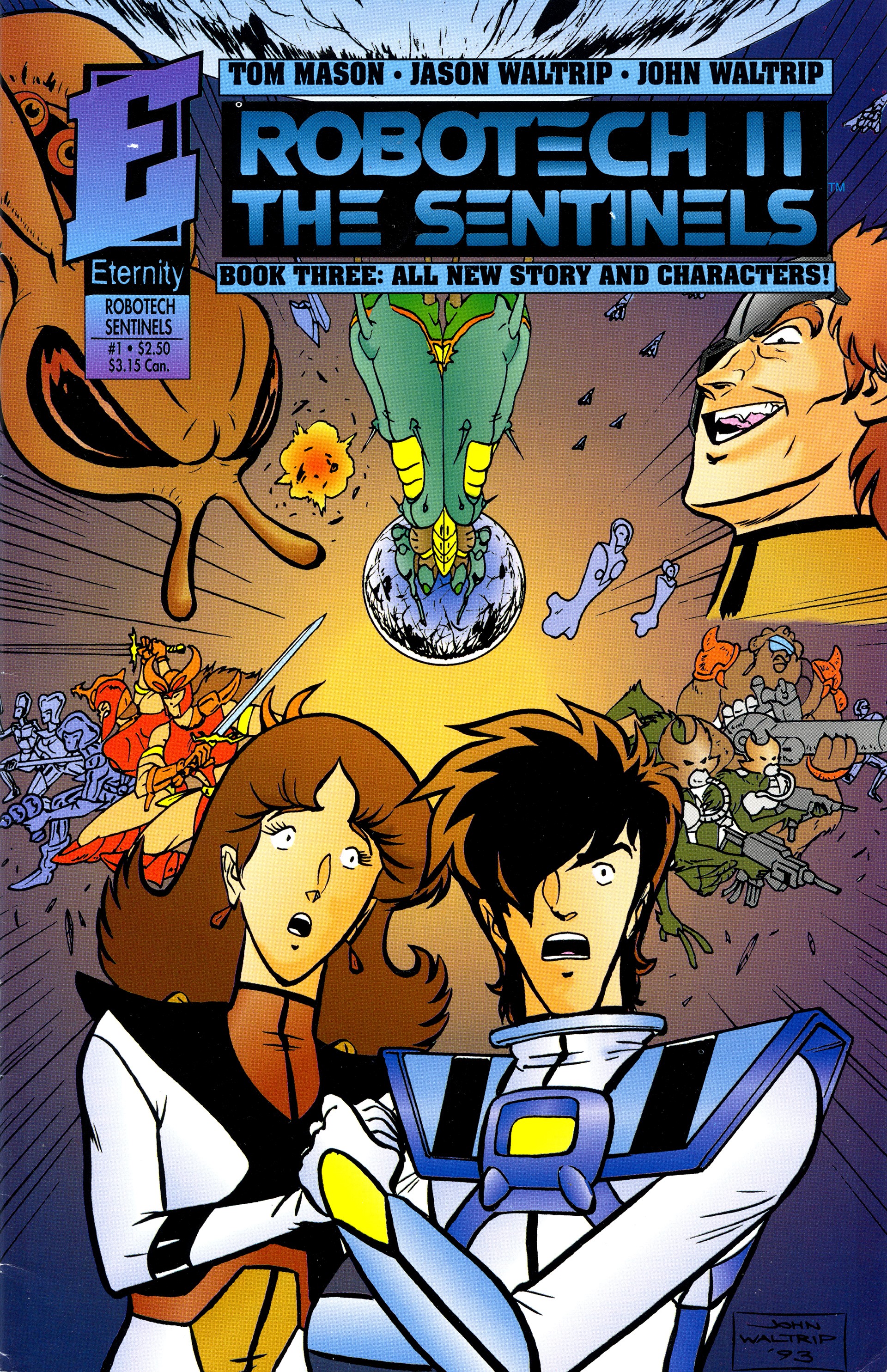 Read online Robotech II: The Sentinels - Book III - The Untold Story comic -  Issue # Full - 2