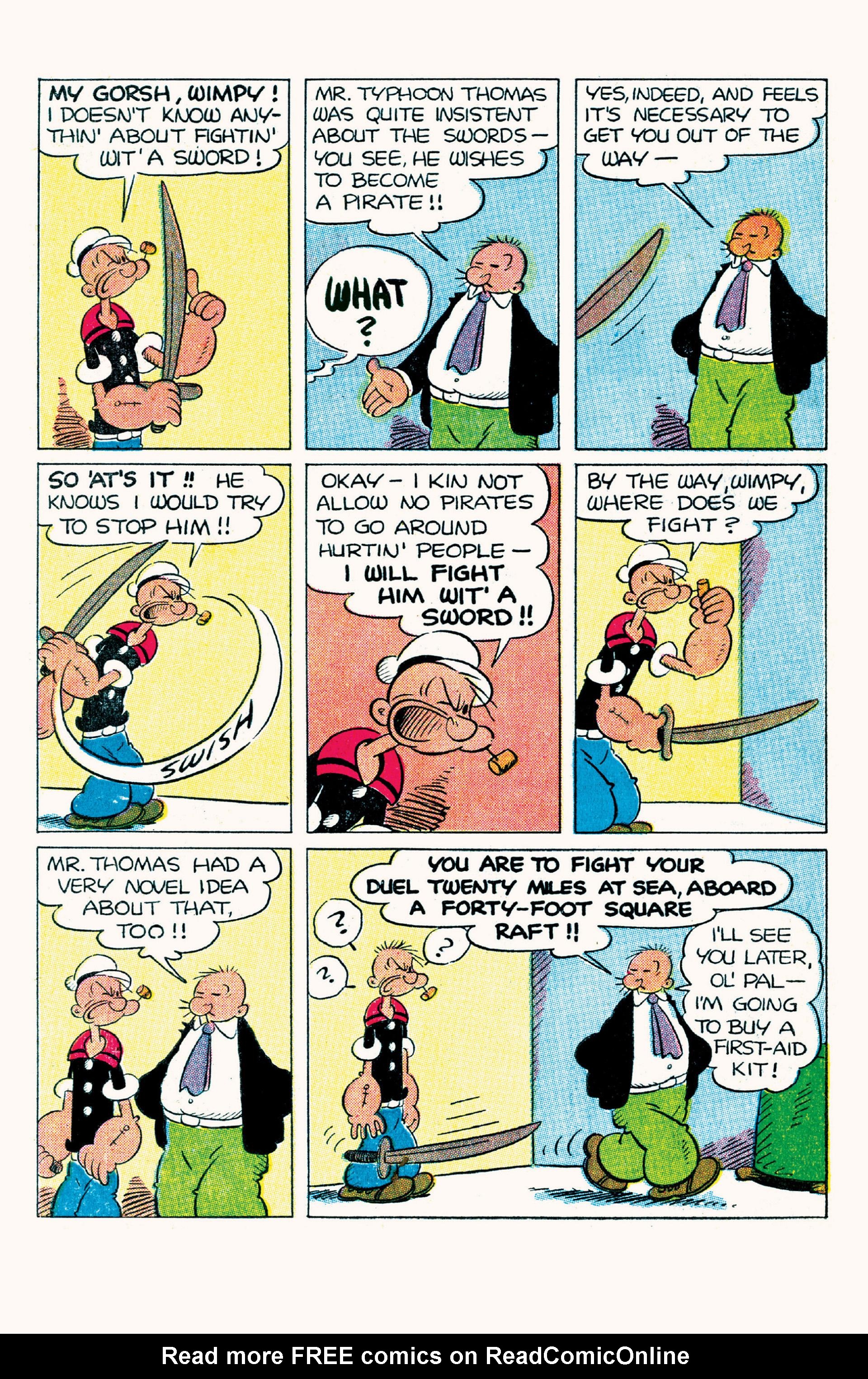 Read online Classic Popeye comic -  Issue #10 - 35