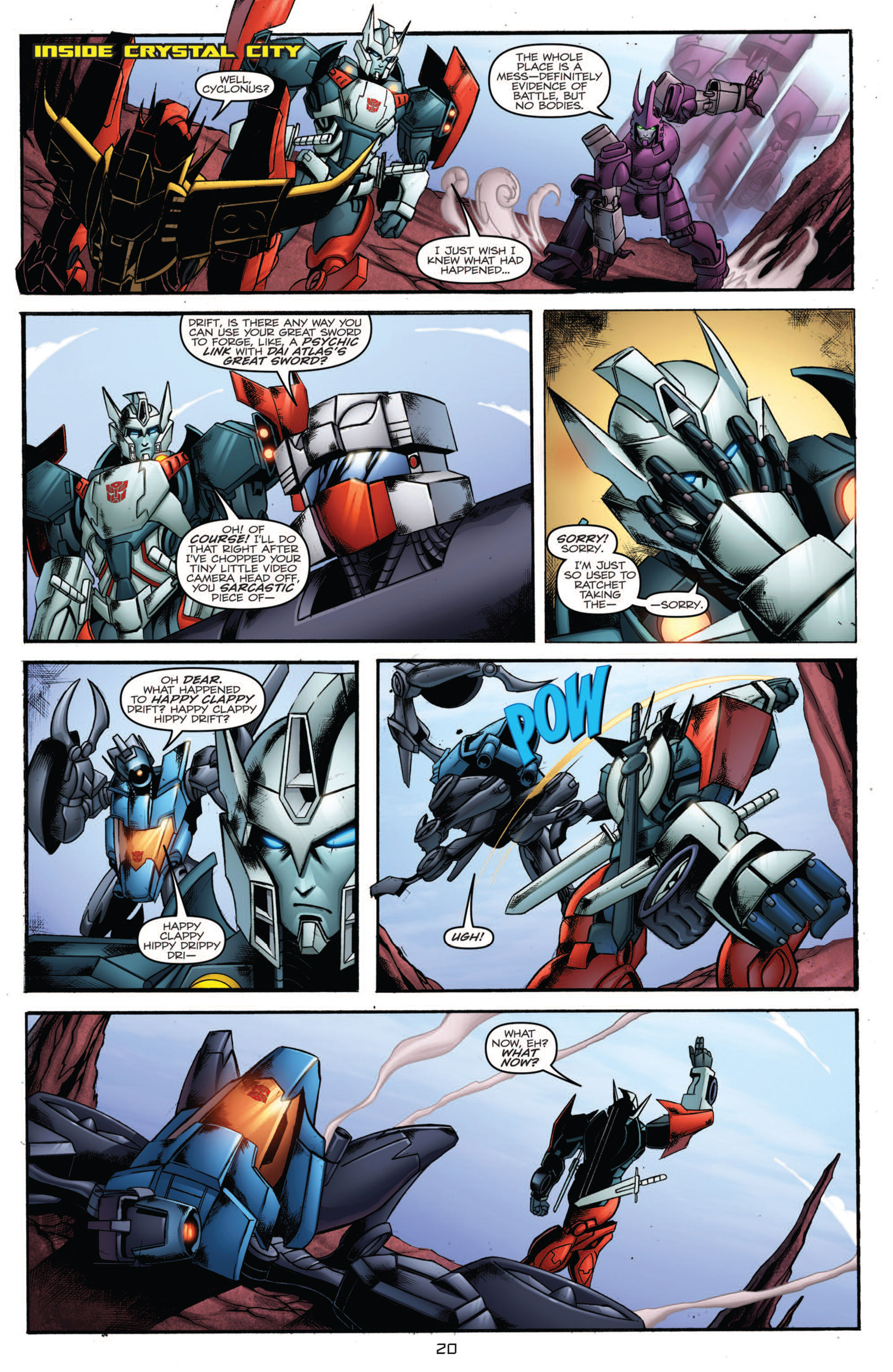 Read online The Transformers: More Than Meets The Eye comic -  Issue # Annual 2012 - 22