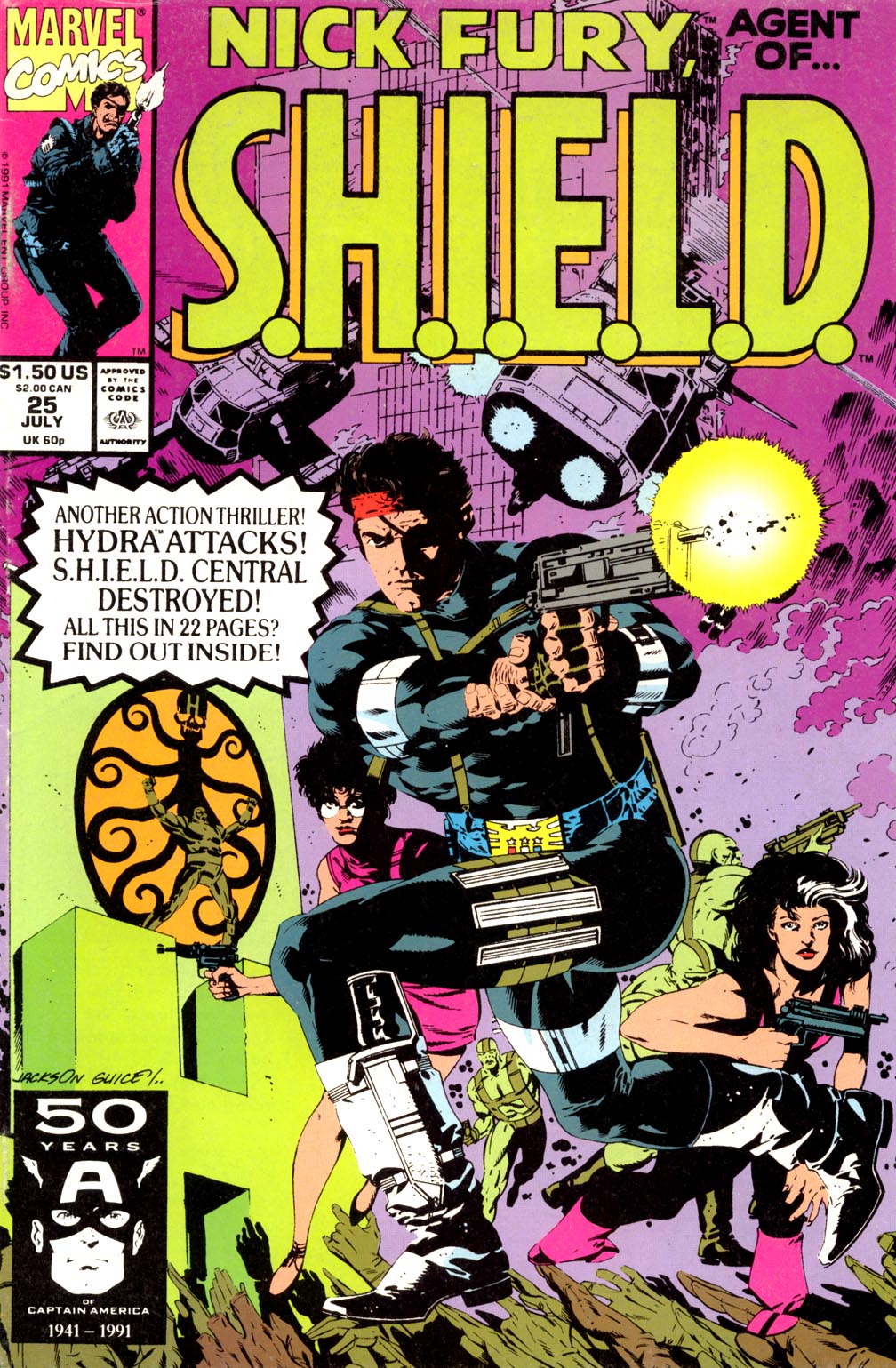 Read online Nick Fury, Agent of S.H.I.E.L.D. comic -  Issue #25 - 1