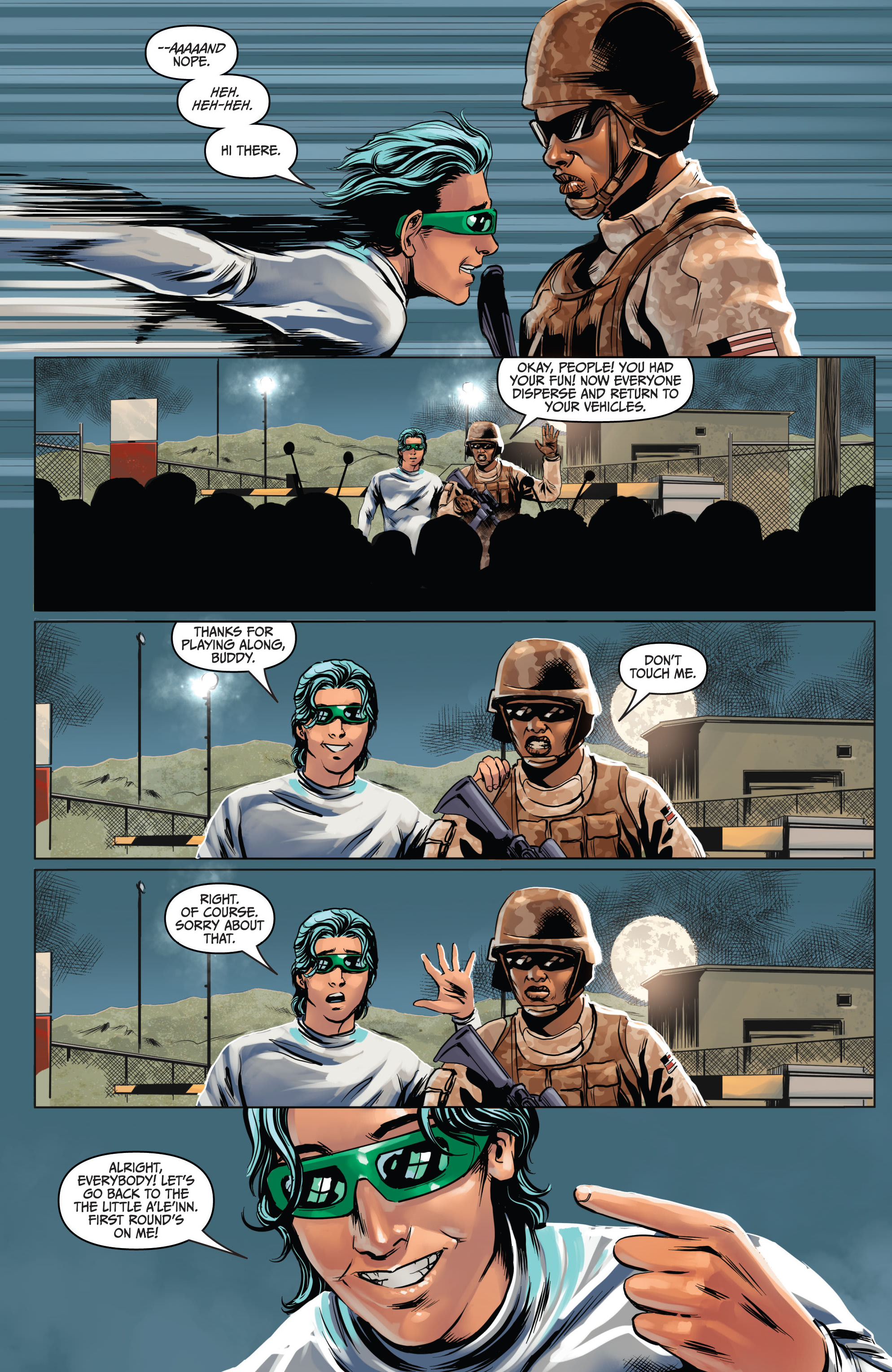 Read online Conspiracy: Area 51 comic -  Issue #1 - 7