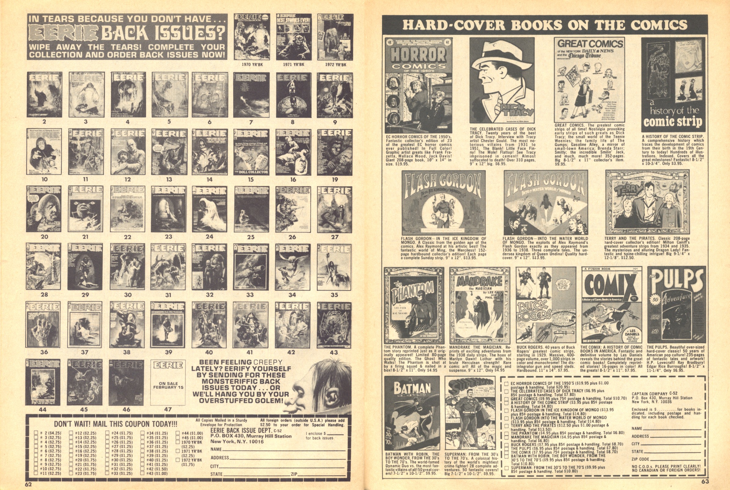Read online Creepy (1964) comic -  Issue #52 - 62