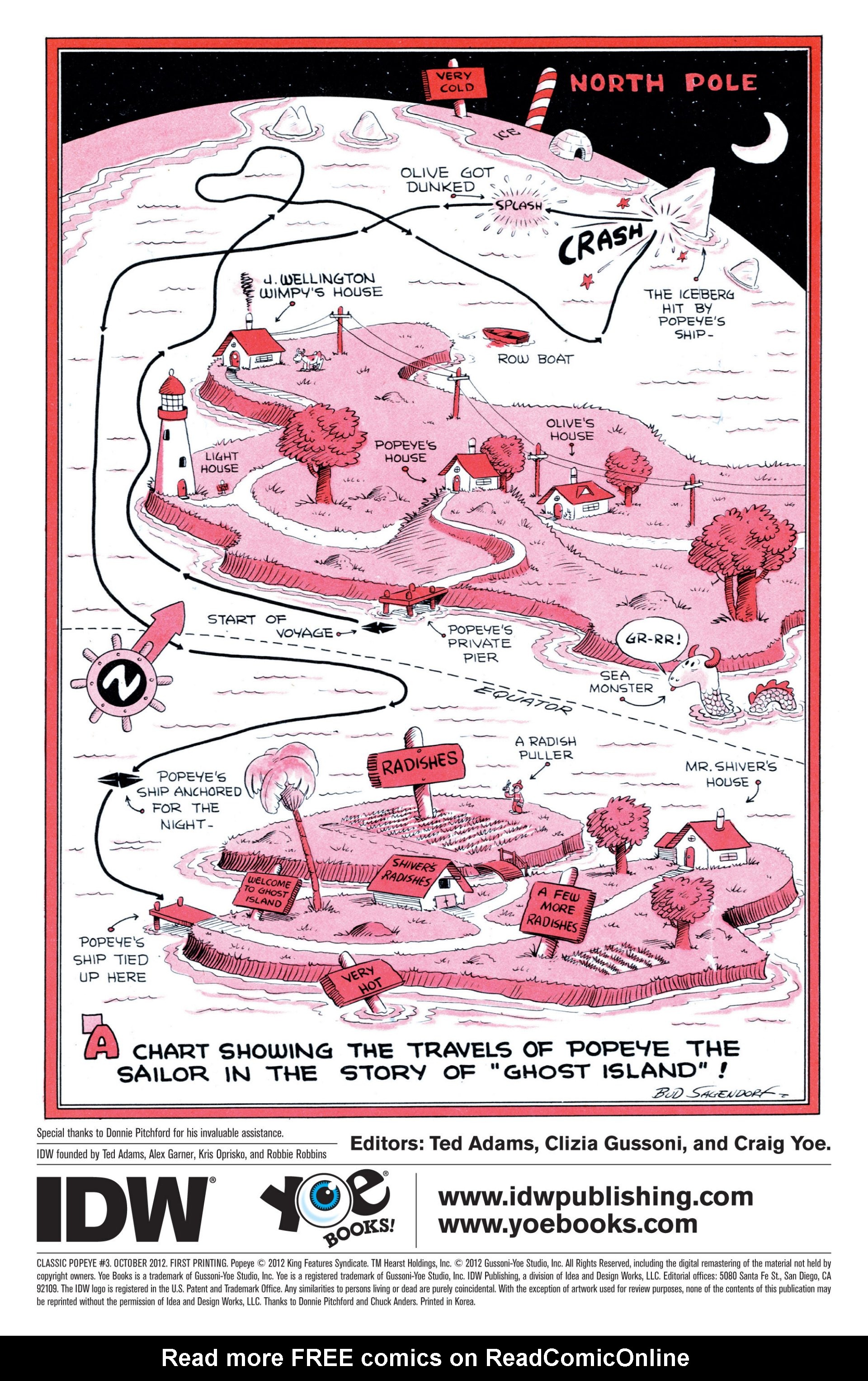 Read online Classic Popeye comic -  Issue #3 - 2