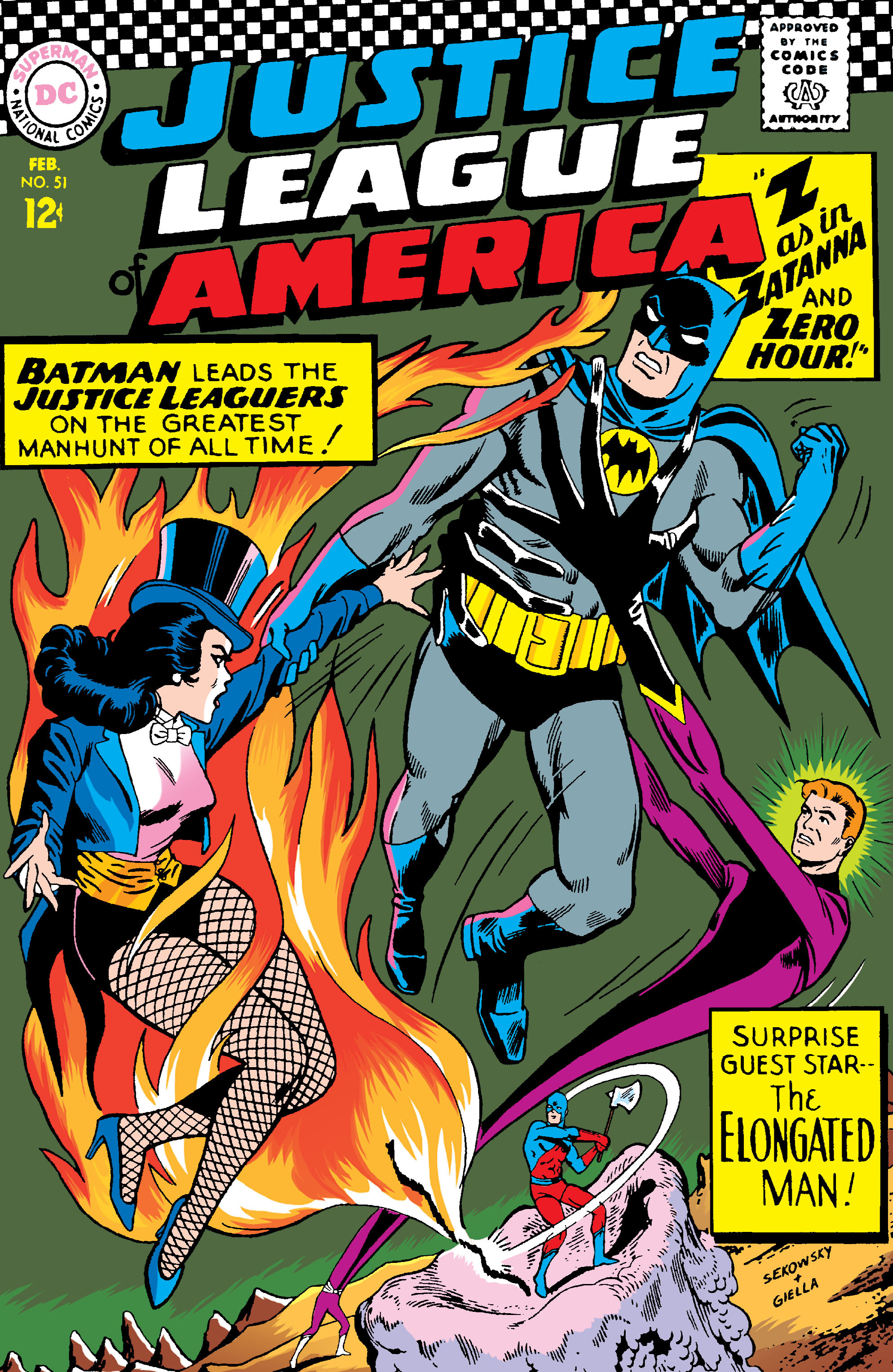 Read online Justice League of America (1960) comic -  Issue #51 - 1