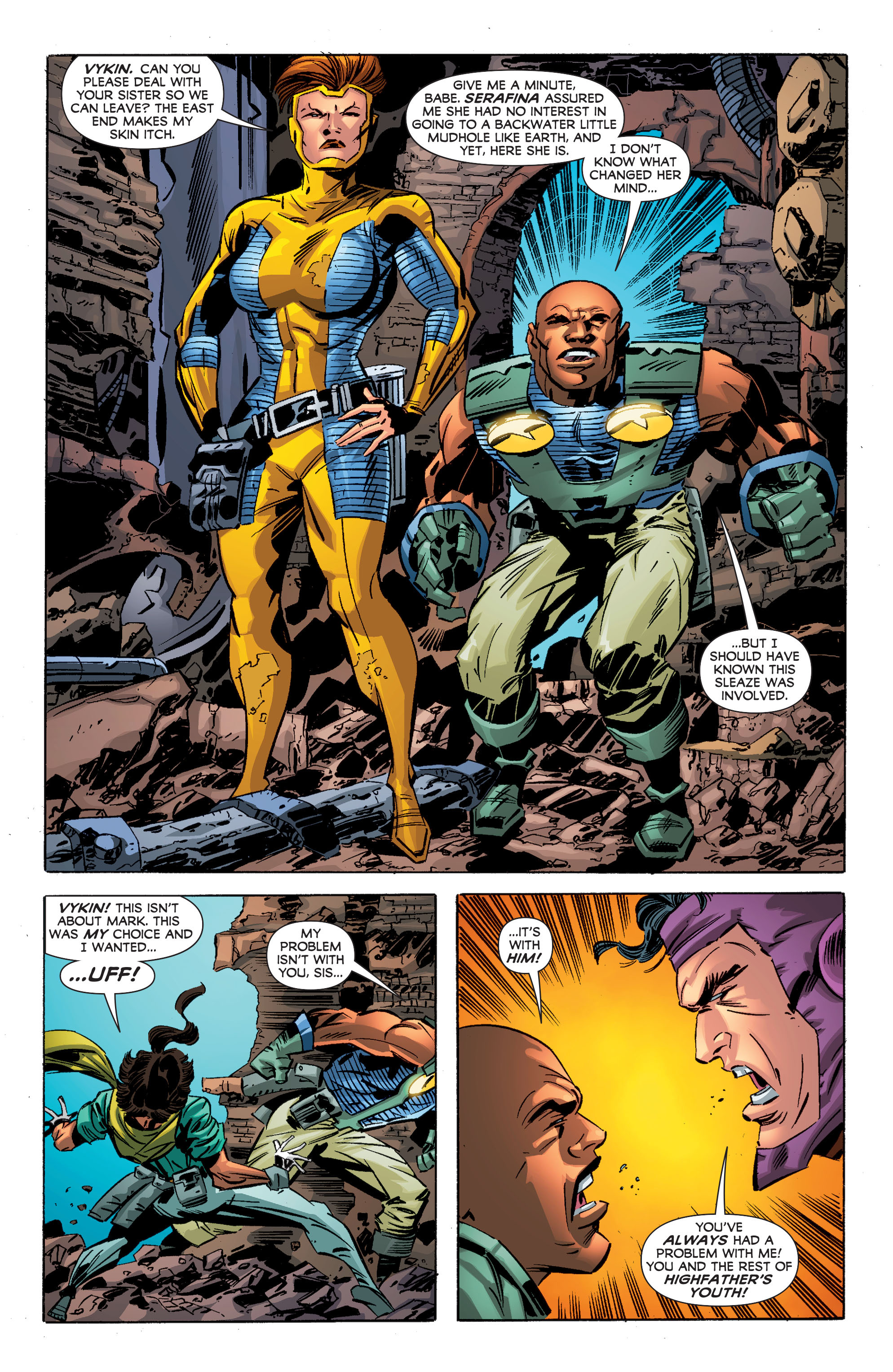 Read online Infinity Man and the Forever People comic -  Issue #1 - 6