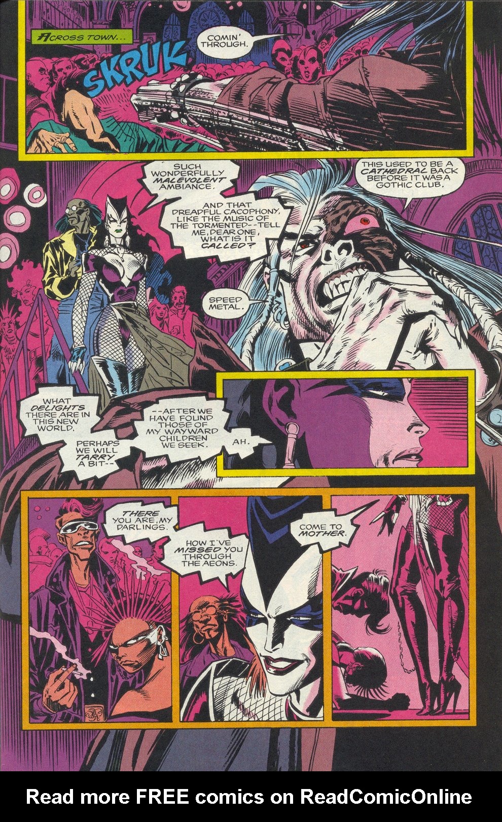 Read online Morbius: The Living Vampire (1992) comic -  Issue #1 - 7