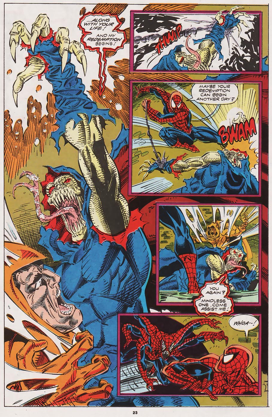 Read online Web of Spider-Man (1985) comic -  Issue #96 - 19