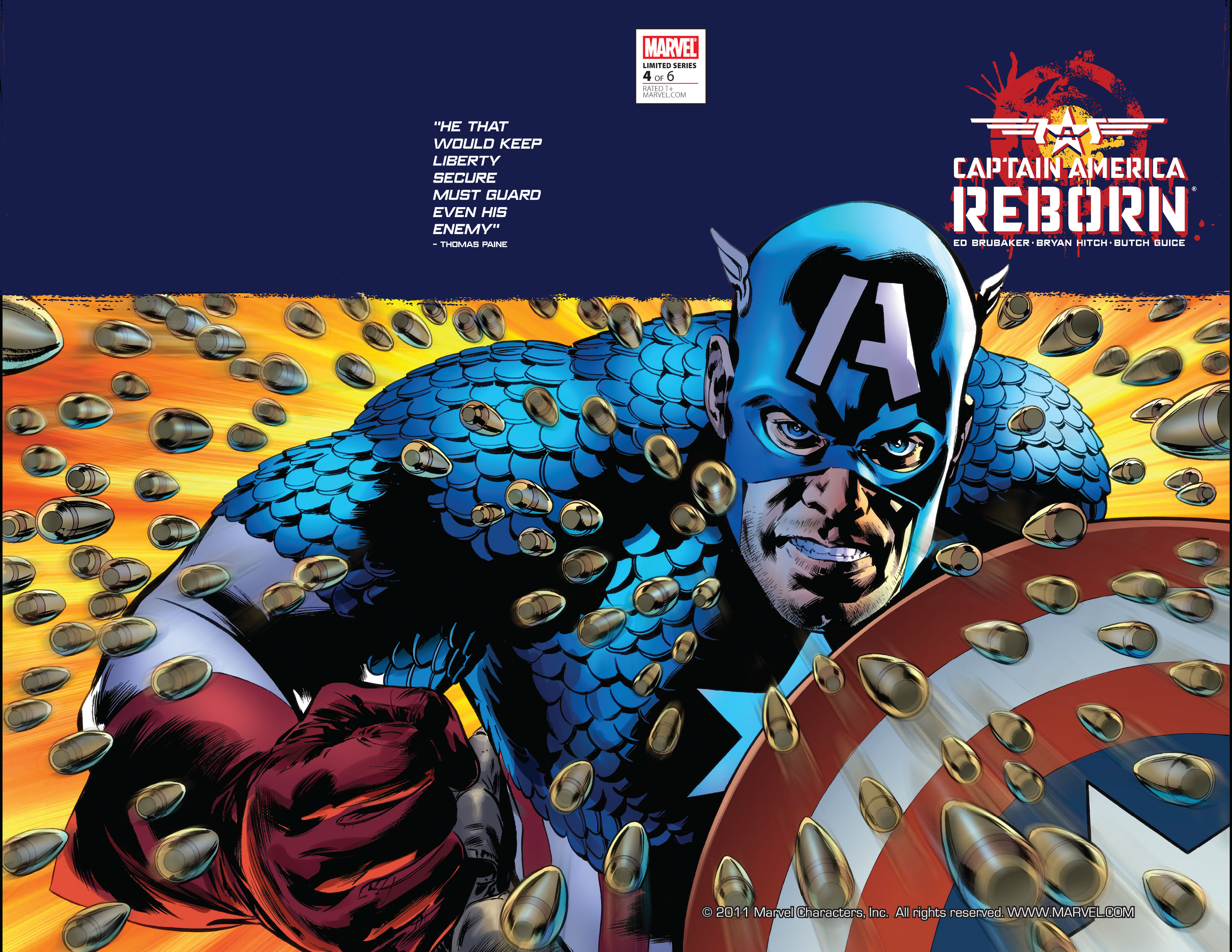 Read online Captain America: Reborn comic -  Issue #4 - 2