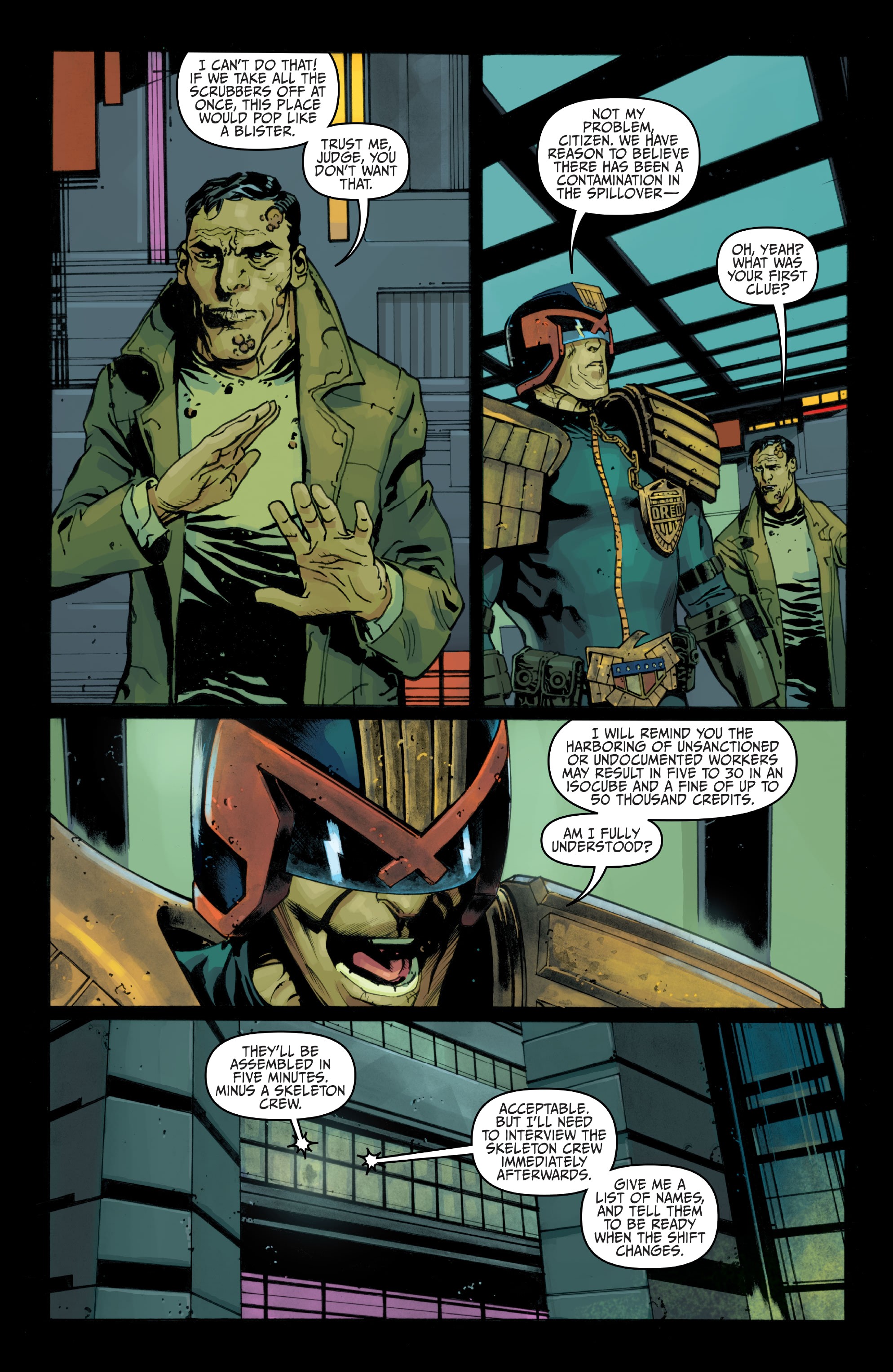 Read online Judge Dredd: 100-Page Giant comic -  Issue # TPB - 81