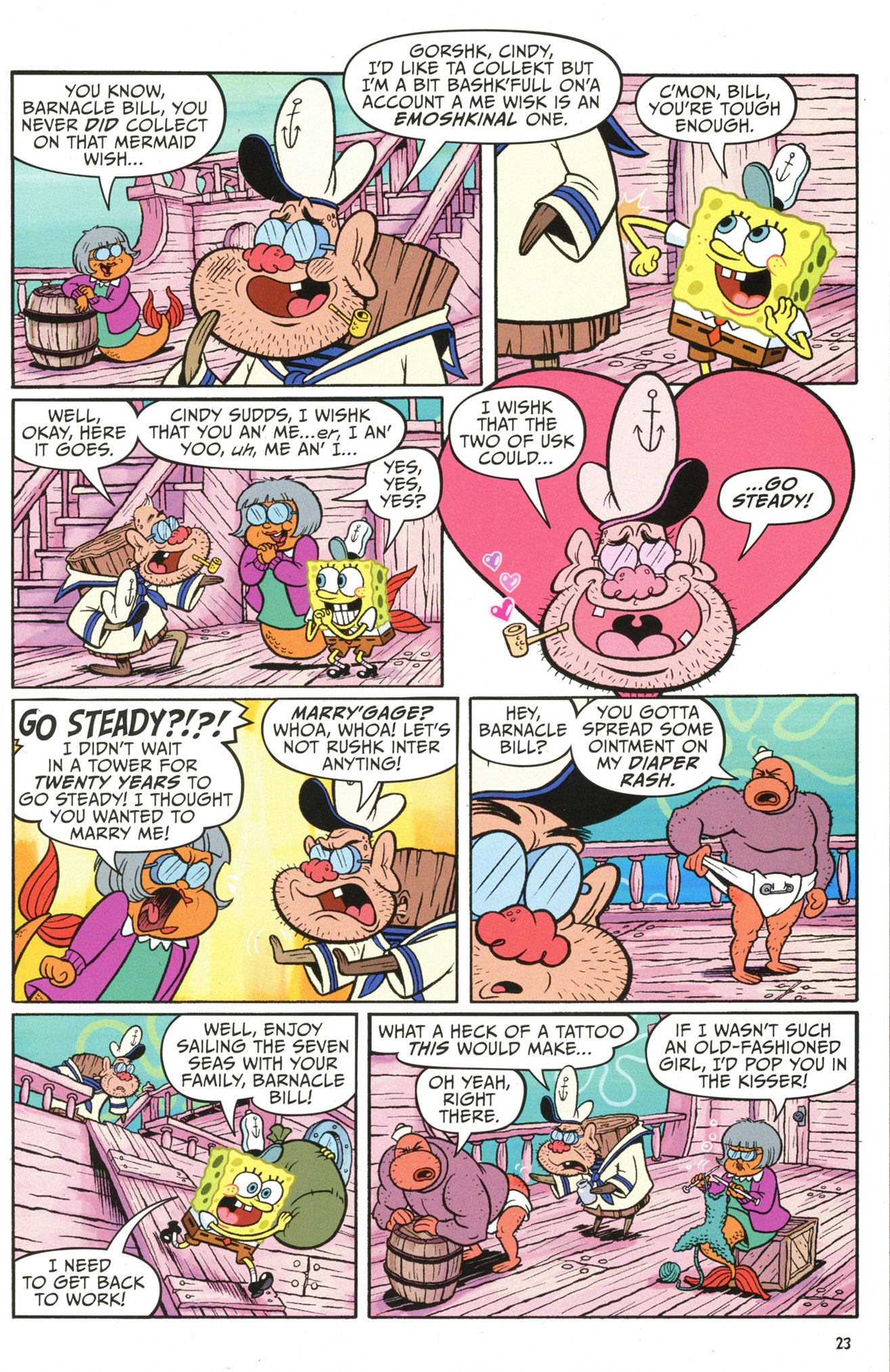 Read online SpongeBob Comics comic -  Issue #56 - 25