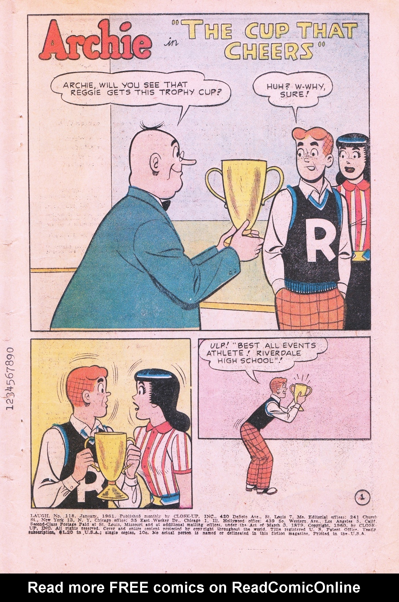 Read online Laugh (Comics) comic -  Issue #118 - 3