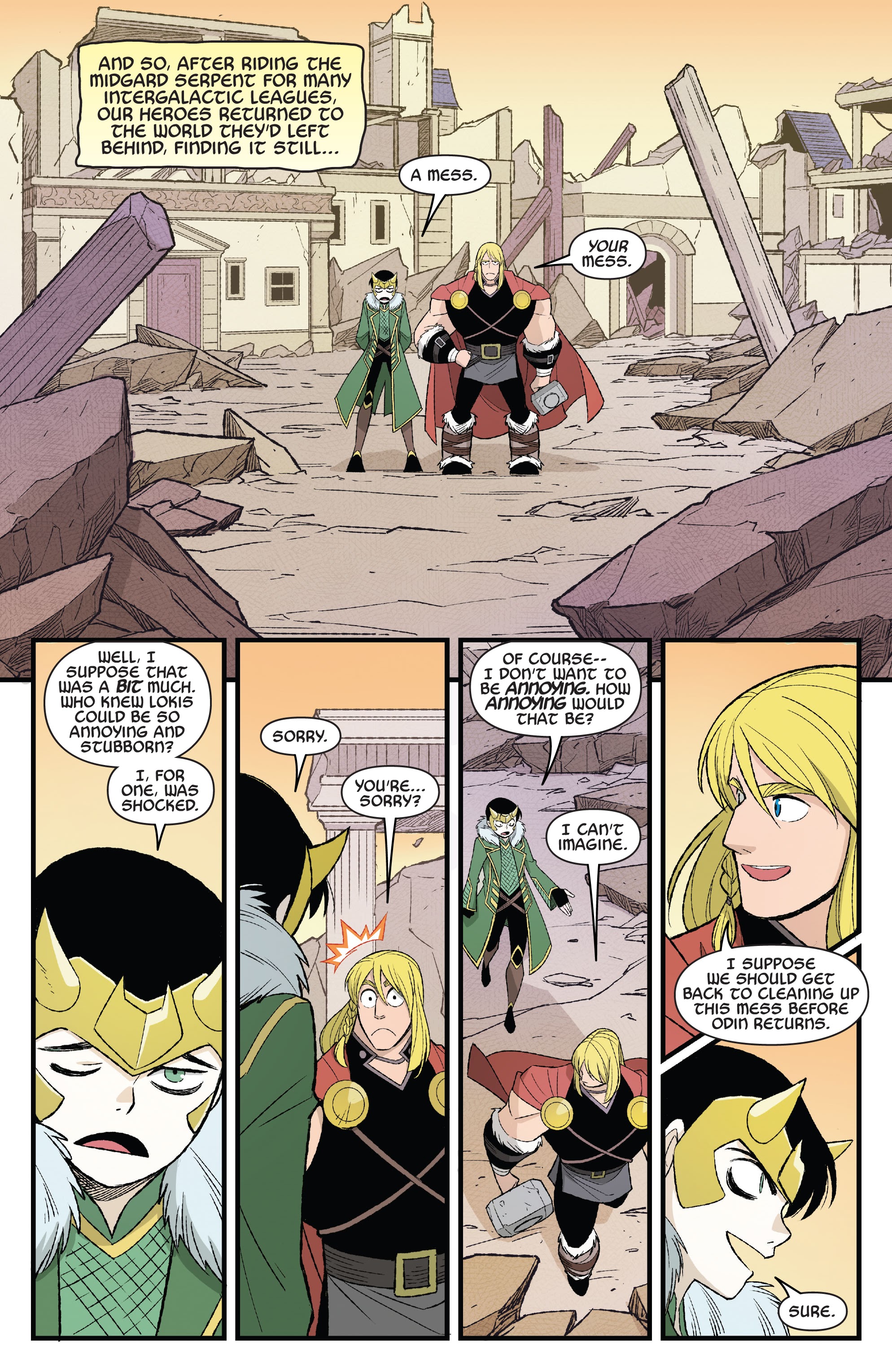 Read online Thor & Loki: Double Trouble comic -  Issue #4 - 20