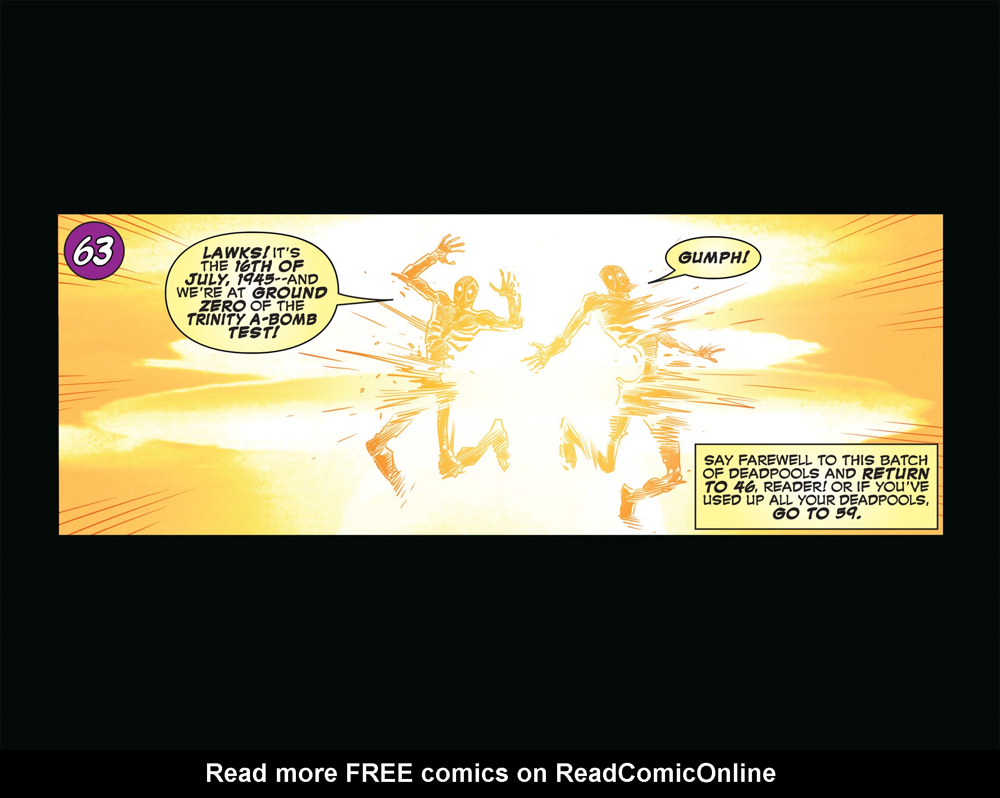 Read online You Are Deadpool comic -  Issue #5 - 66