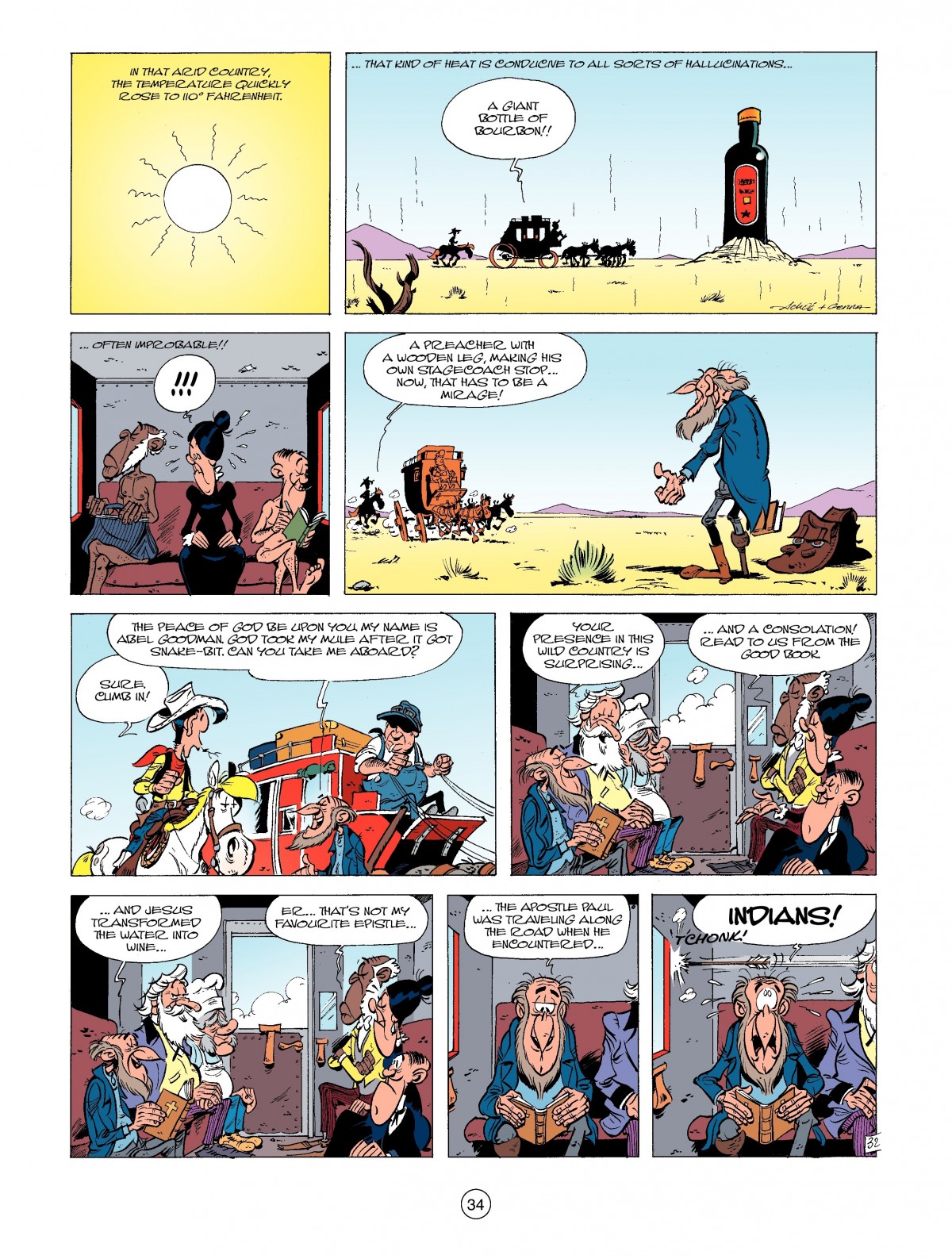 Read online A Lucky Luke Adventure comic -  Issue #39 - 34